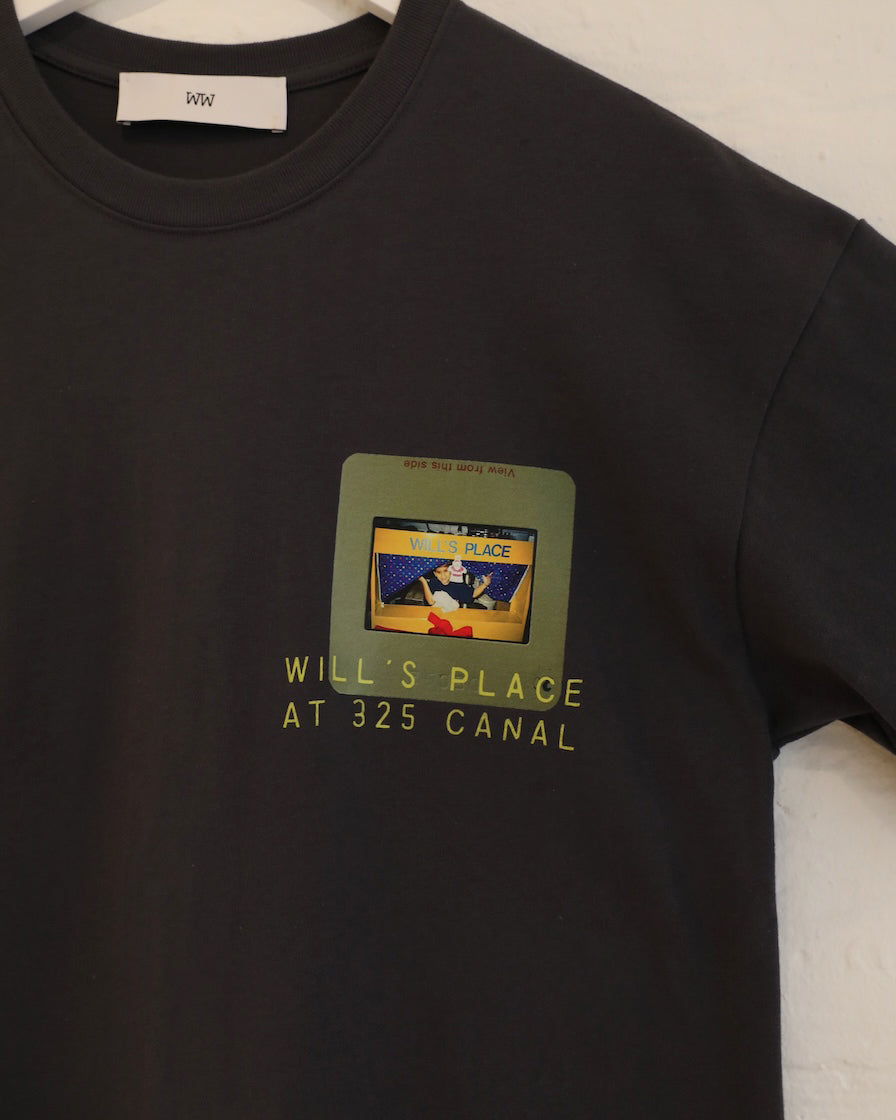 Will's Place Tee — Charcoal