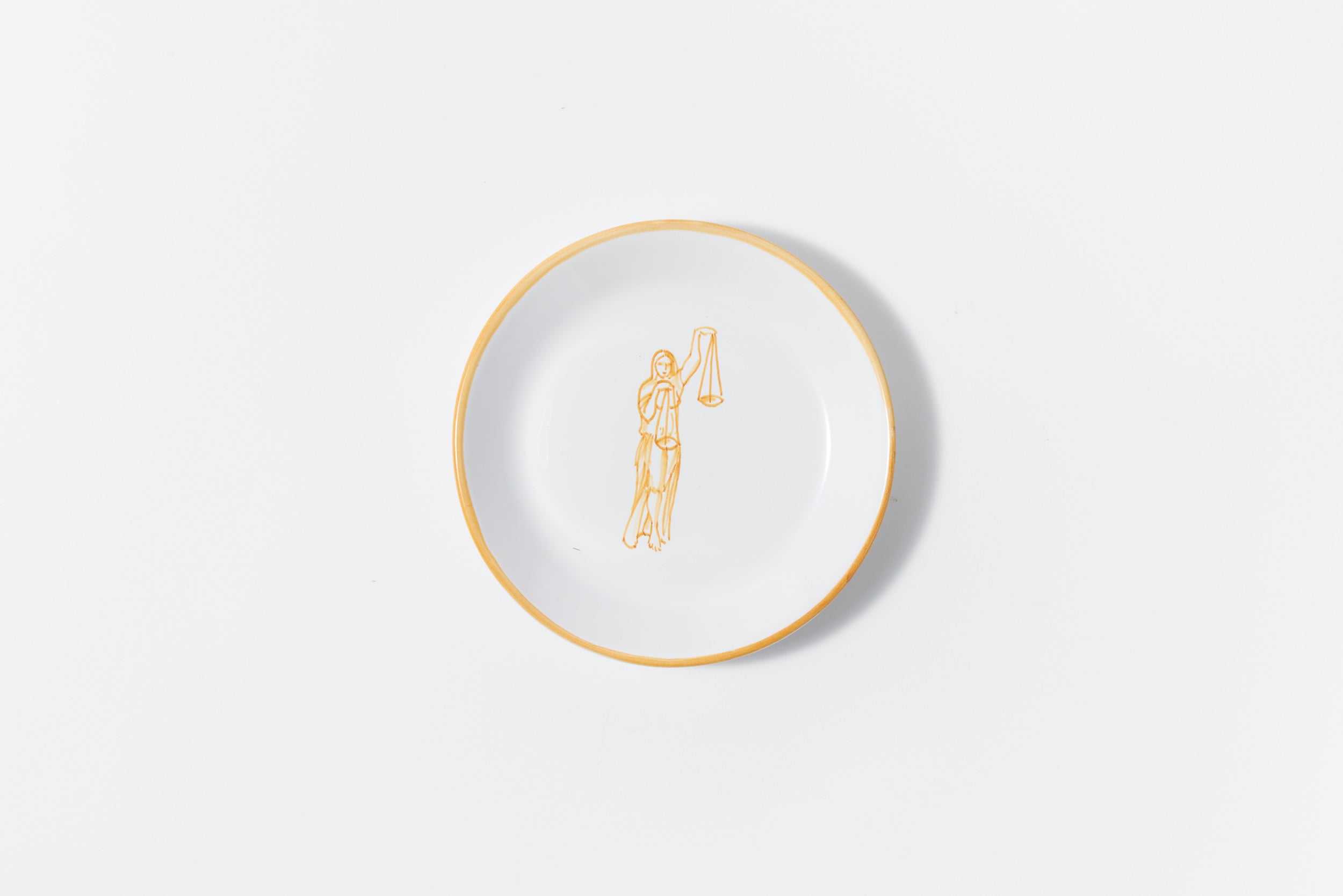 Zodiac Bread & Butter Plate Individual