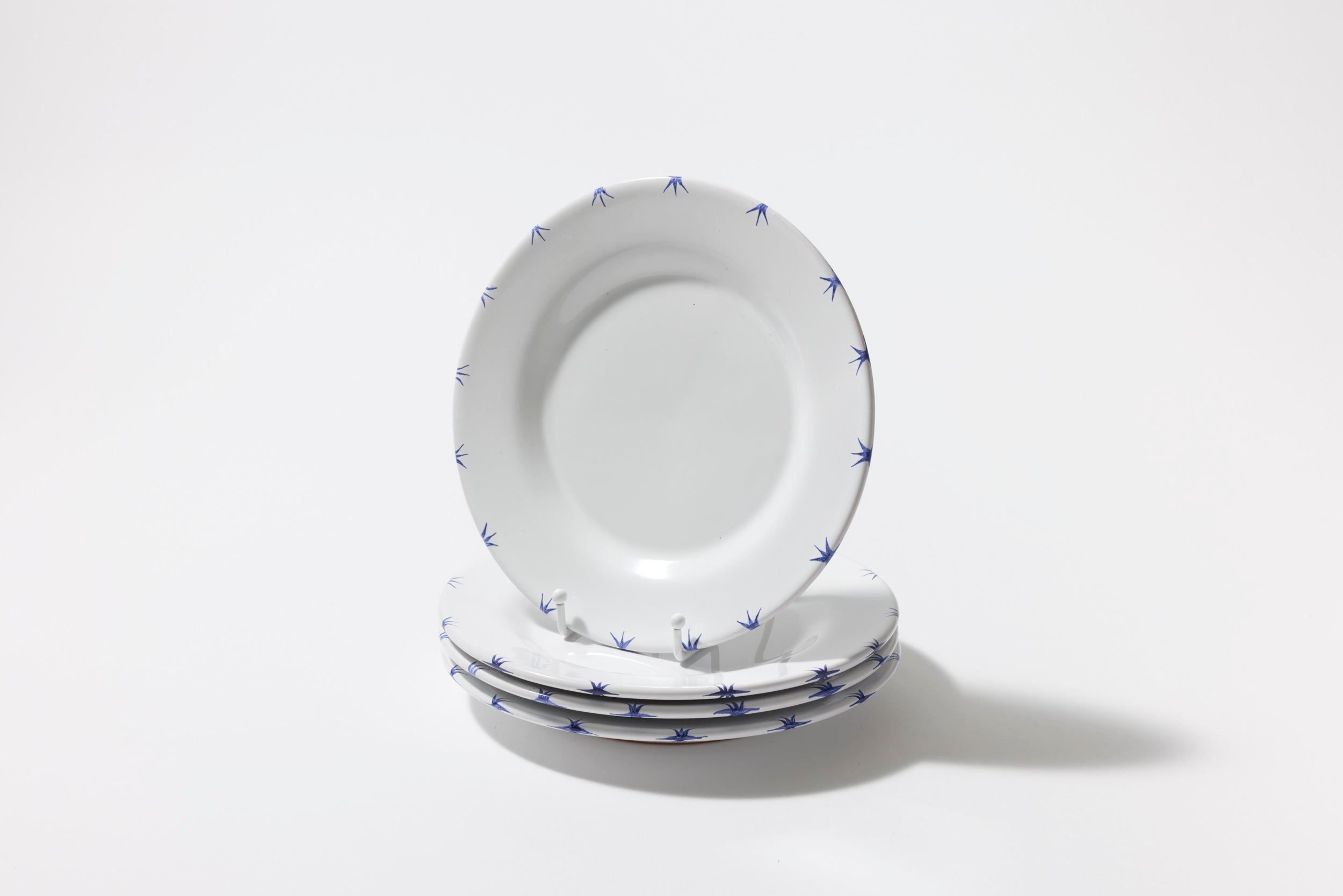 Starry Luncheon Plate Set in Blue