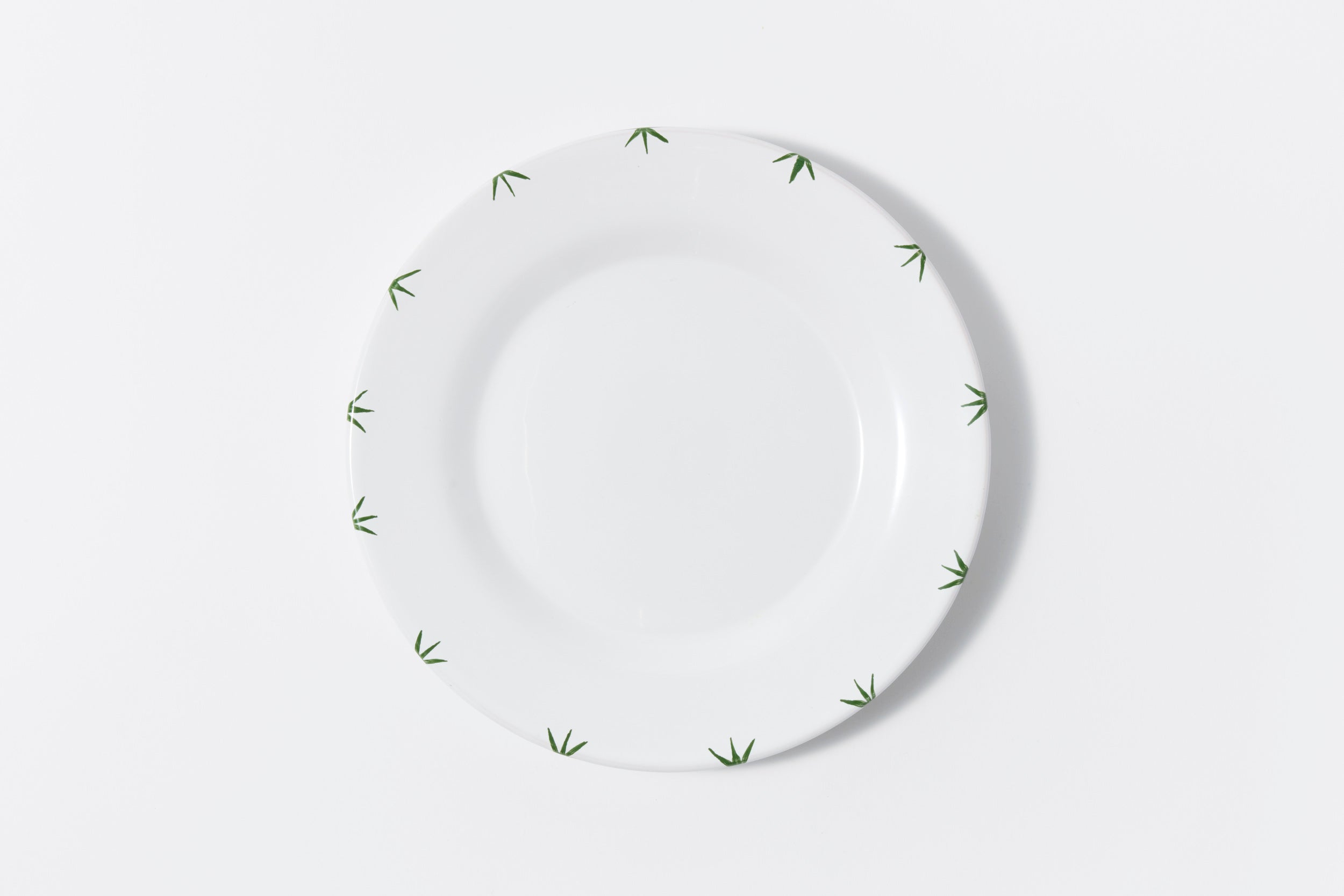 Starry Luncheon Plate Set in Green