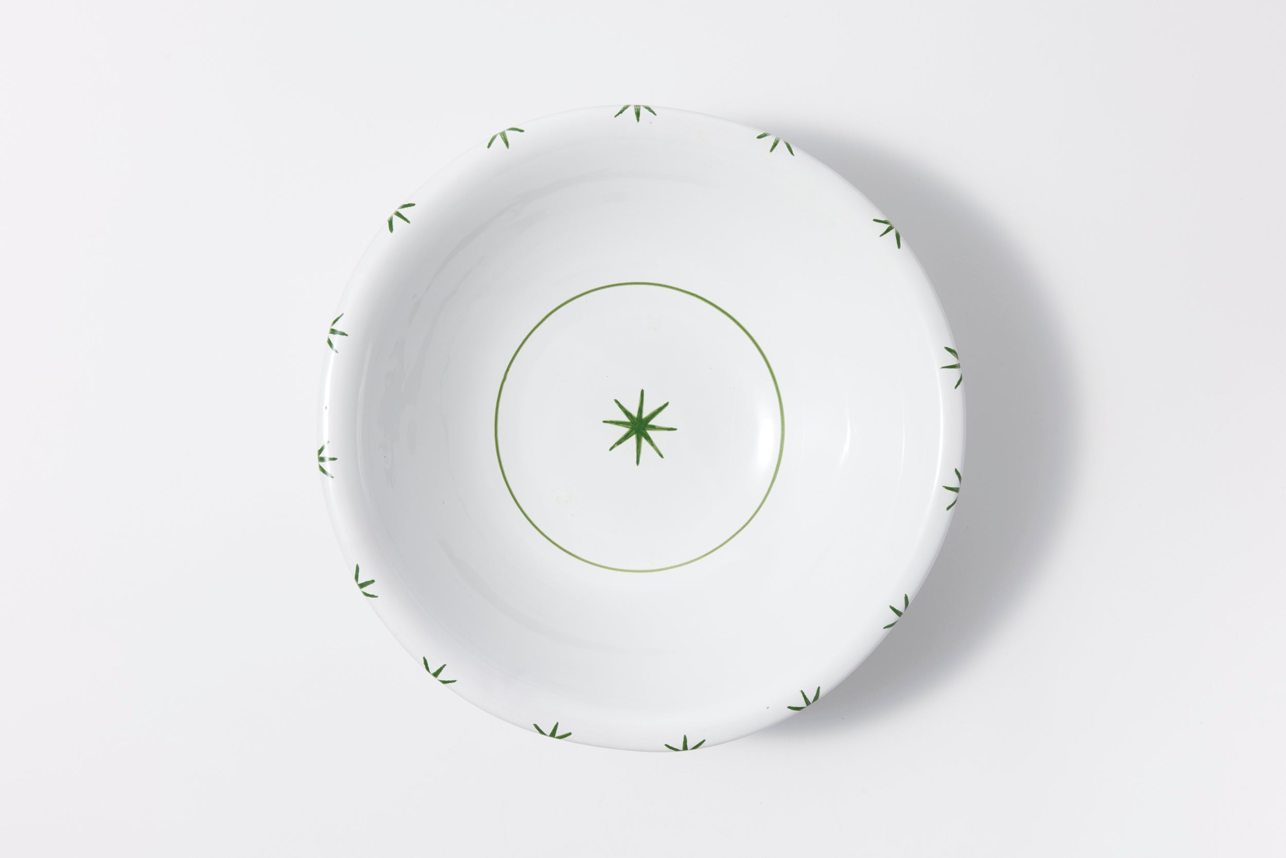 Starry Studio Serving Bowl in Green