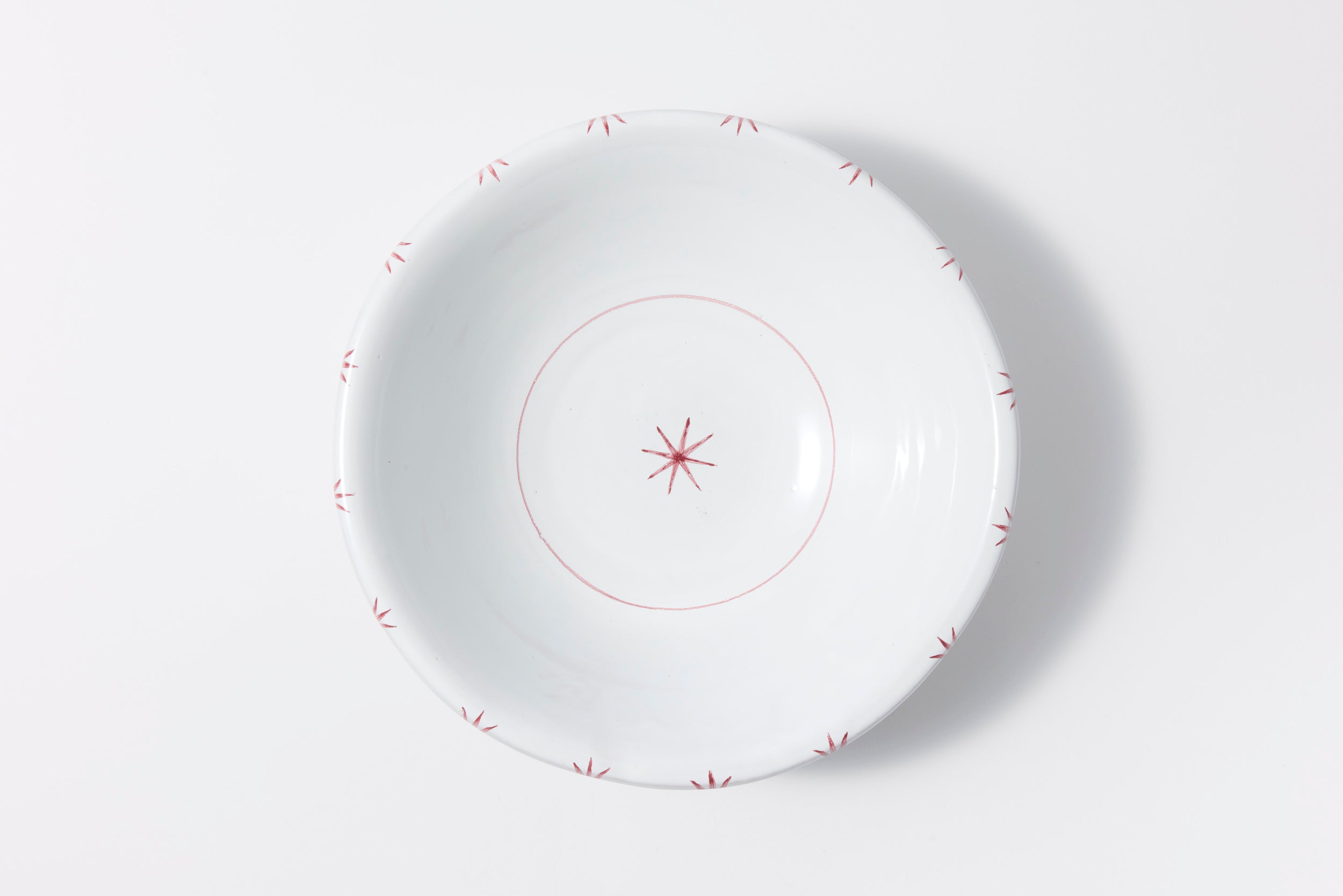 Starry Studio Serving Bowl in Red