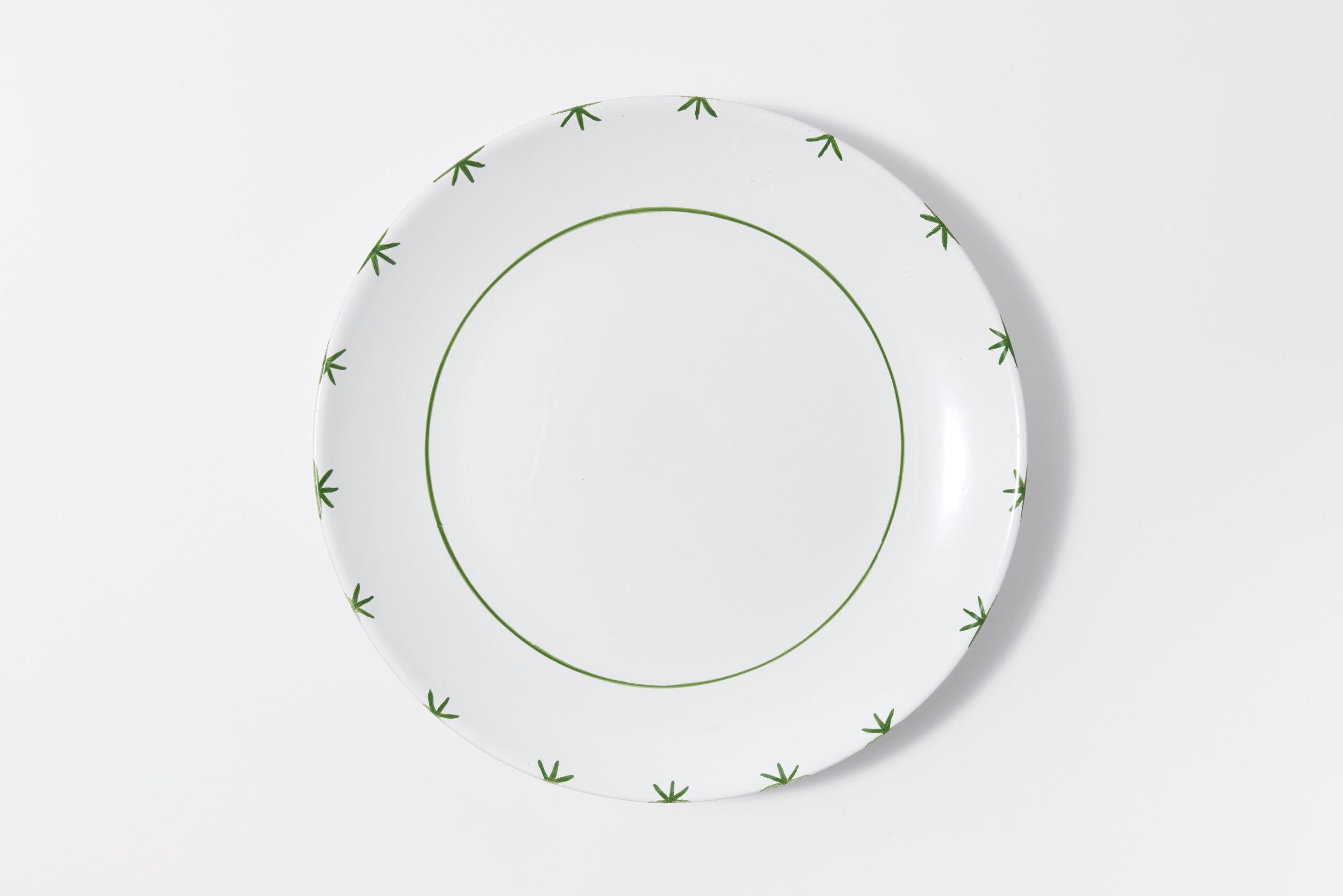 Starry Studio Serving Platter in Green