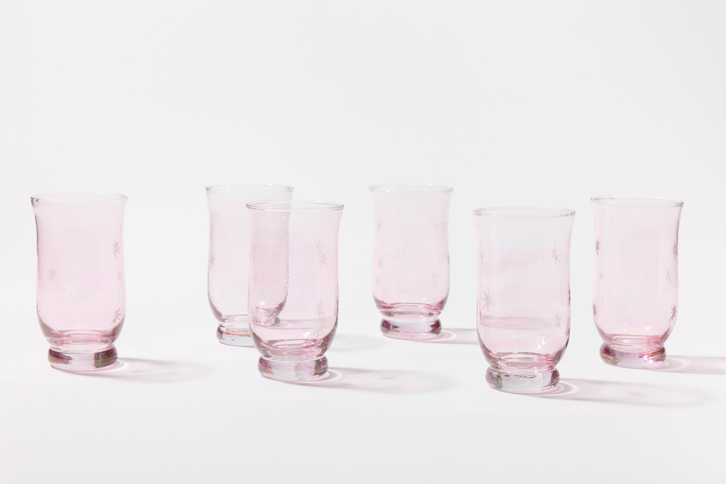 Will's Wine Glass Set in Rose