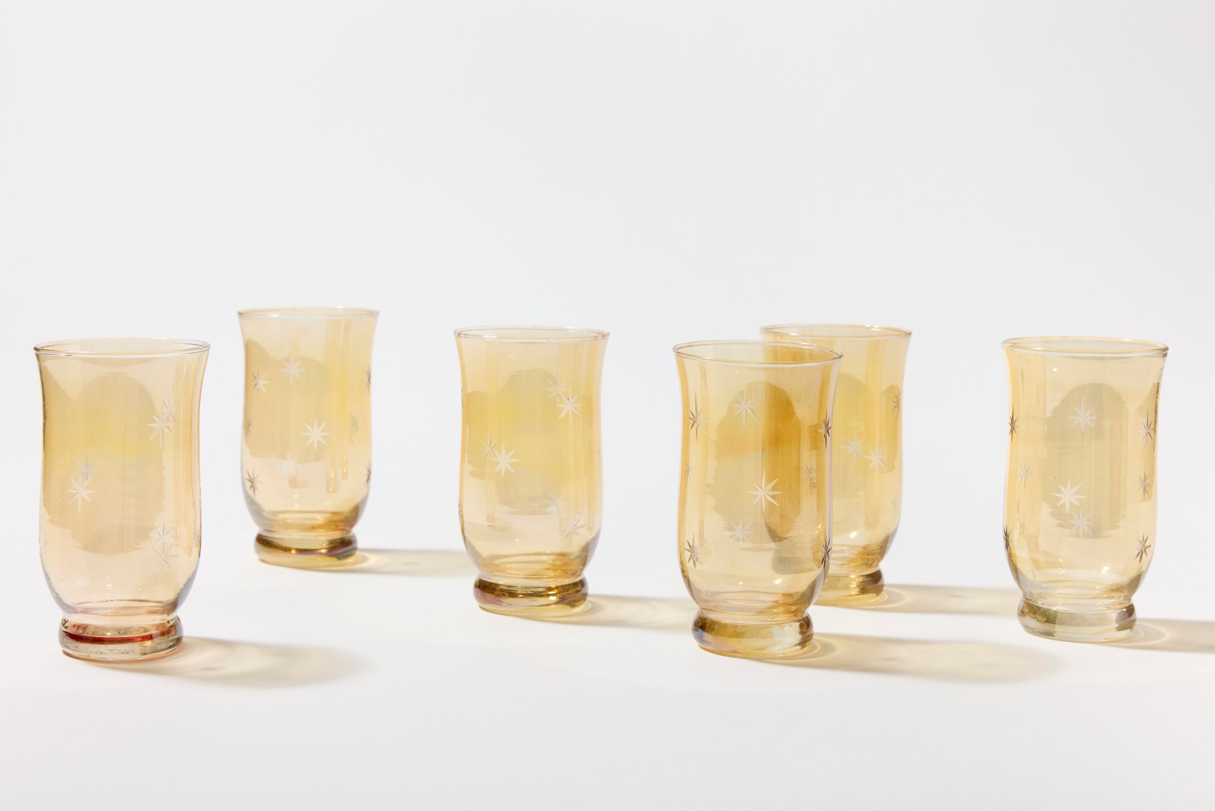 Will's Wine Glass Set in Amber