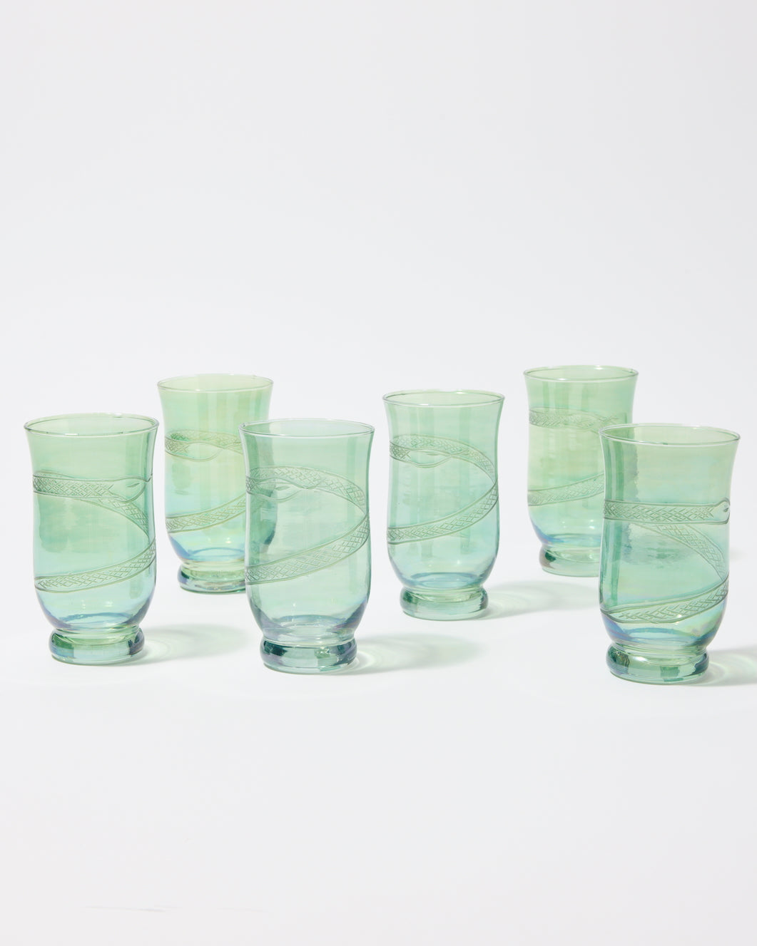 Limited Edition Single Garden Snake Wine Glass Set