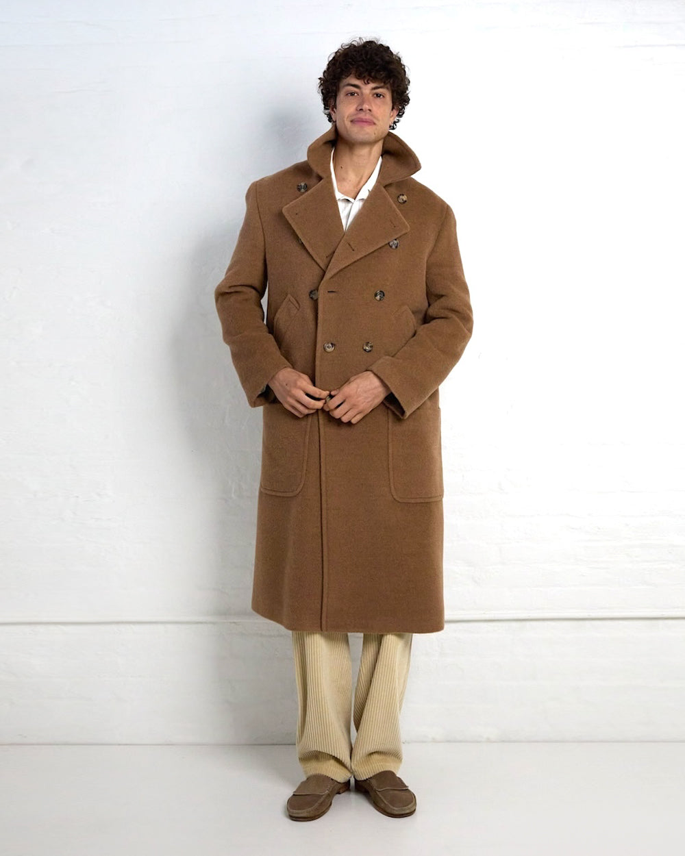 Albert Coat in Alpaca