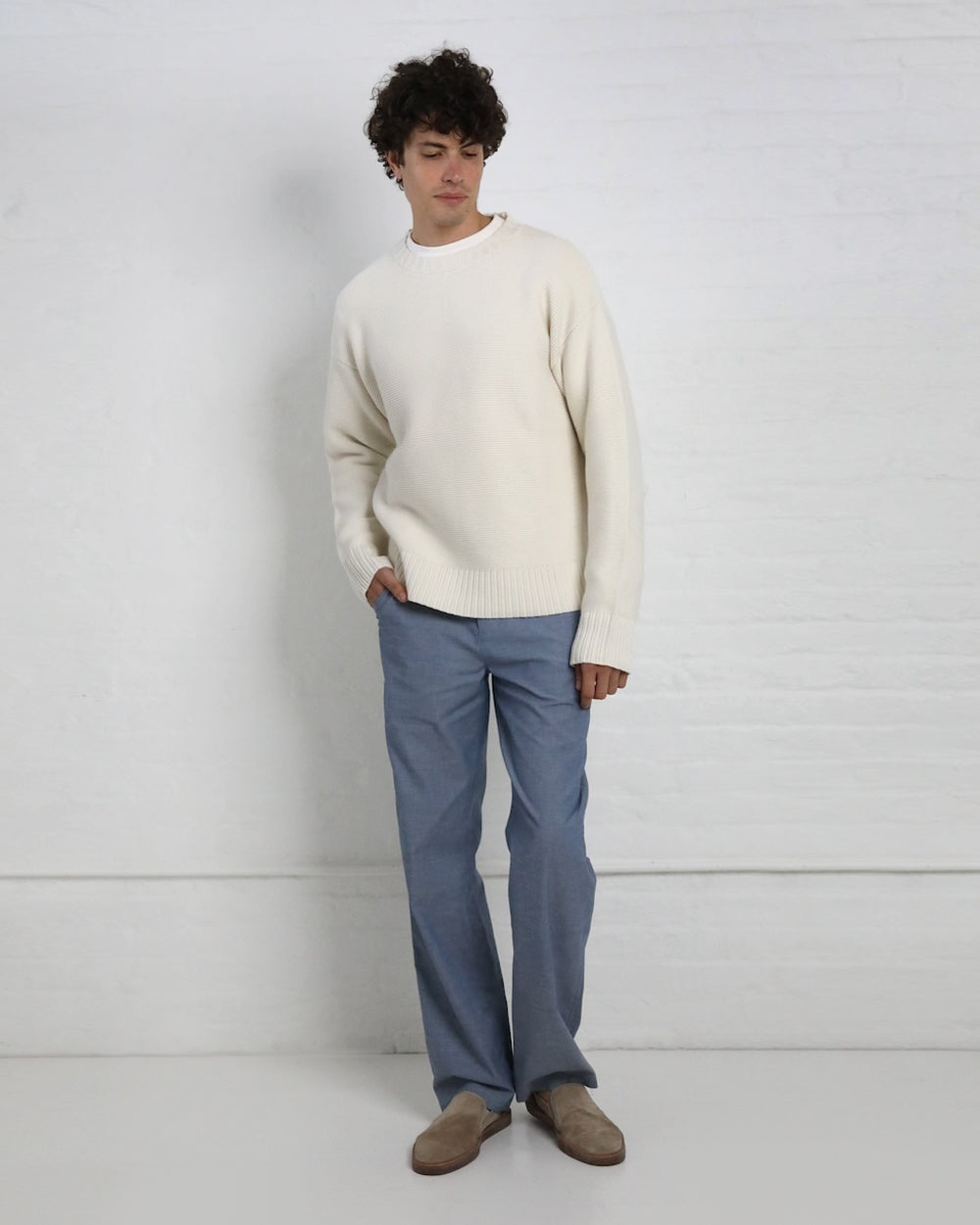 Will's Sweater in Cashmere