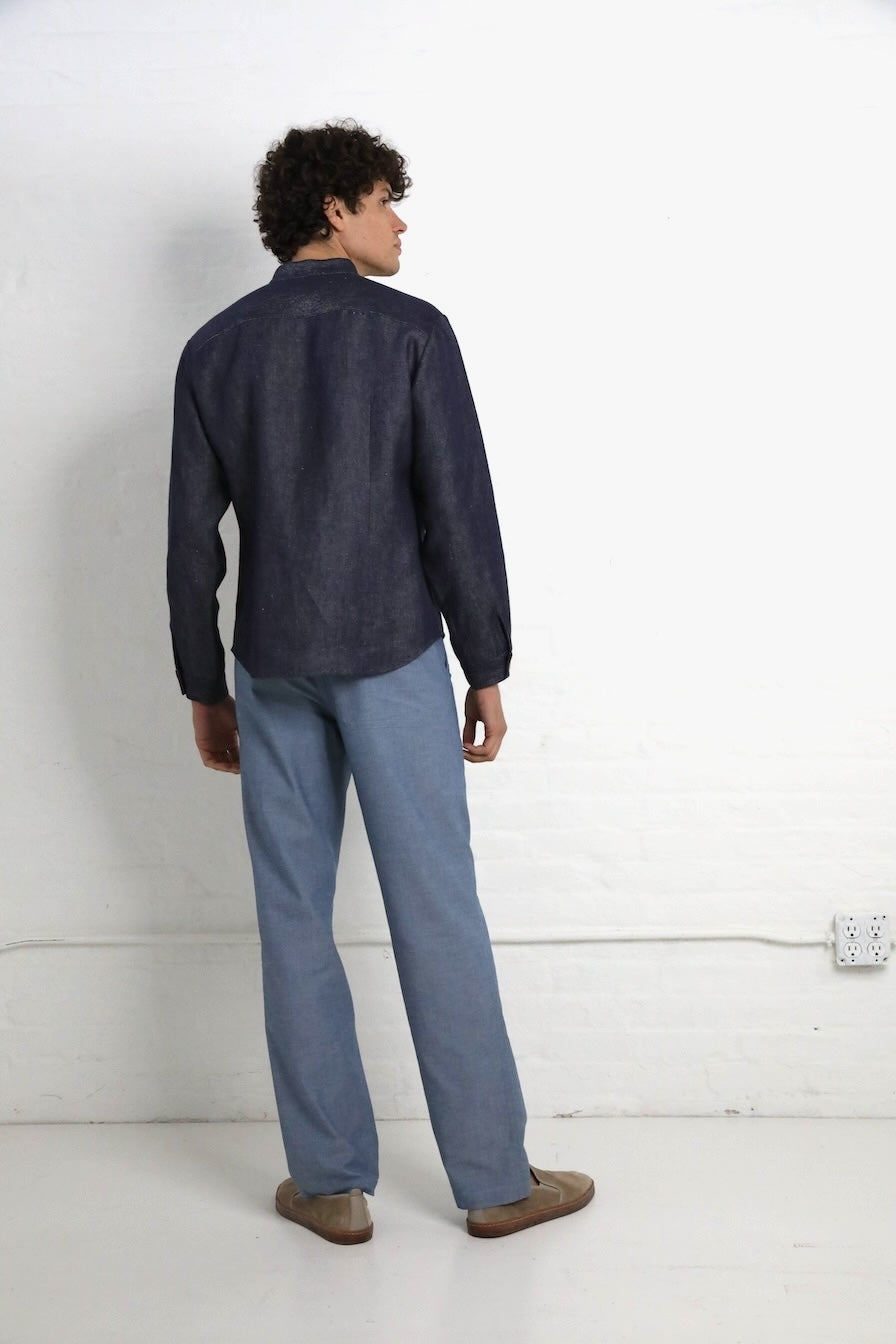 Will Shirt in Linen Denim
