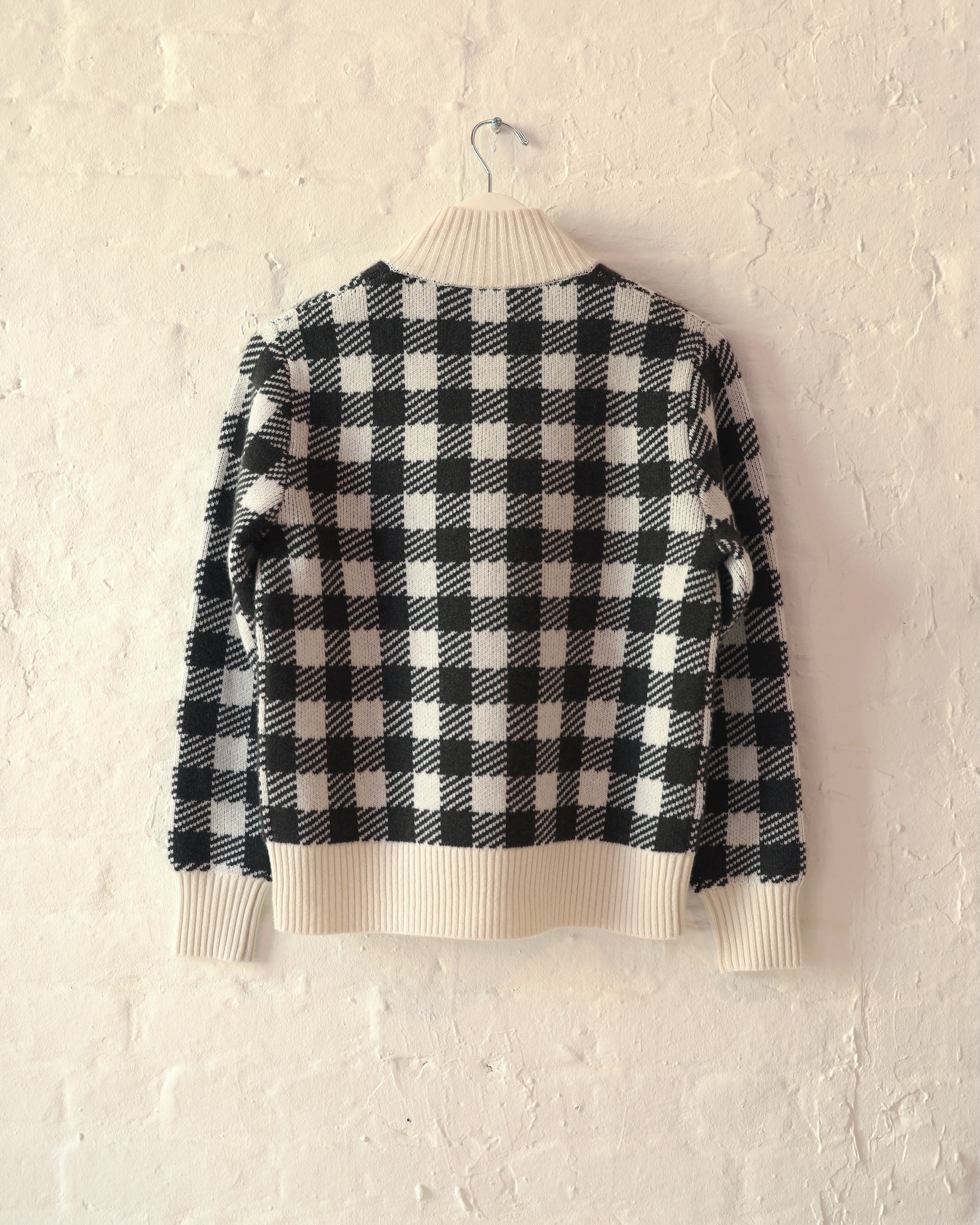 Kelly Sweater in Cashmere Check