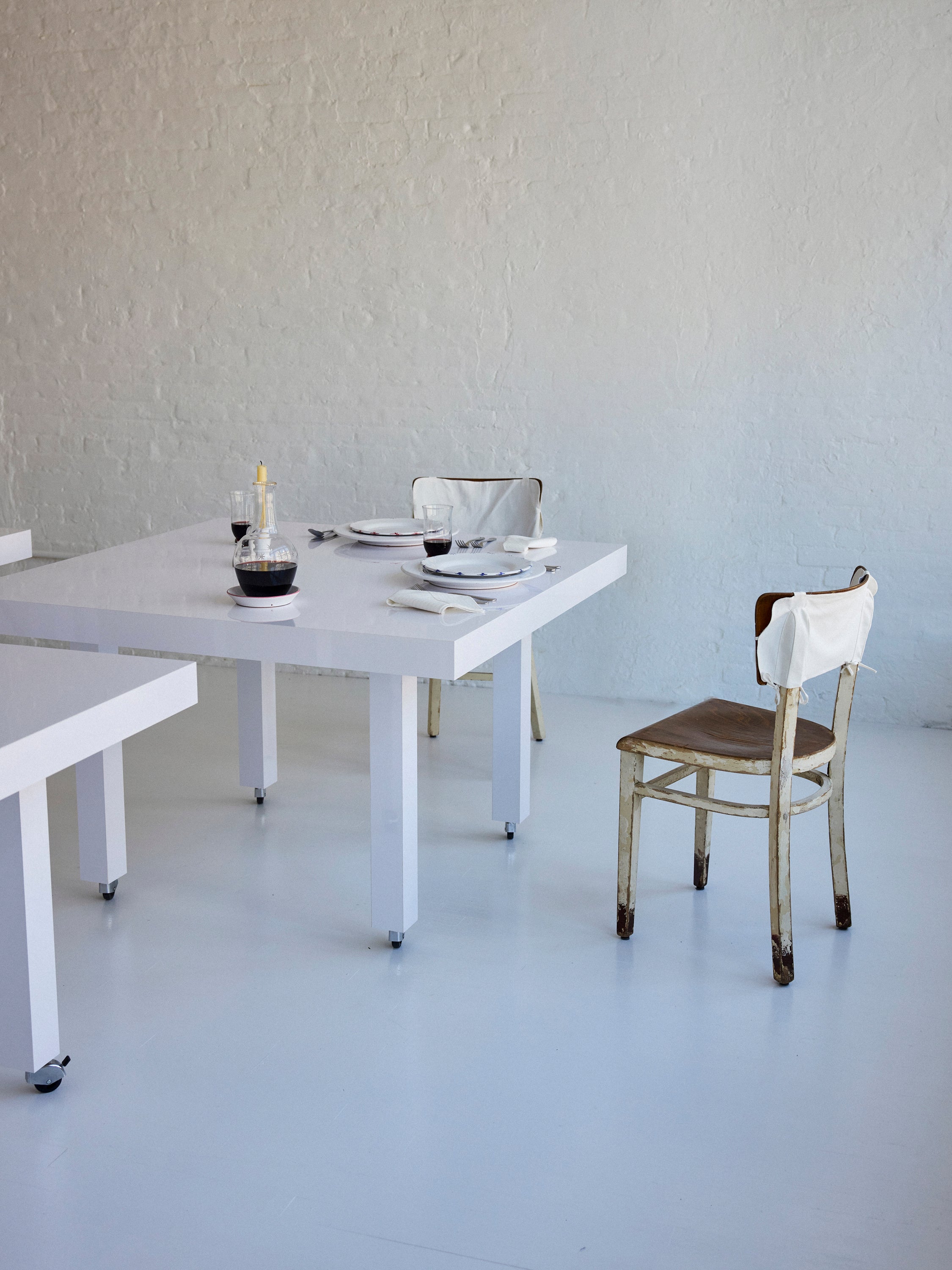 Starry Nights Carafe + Glass in Rose