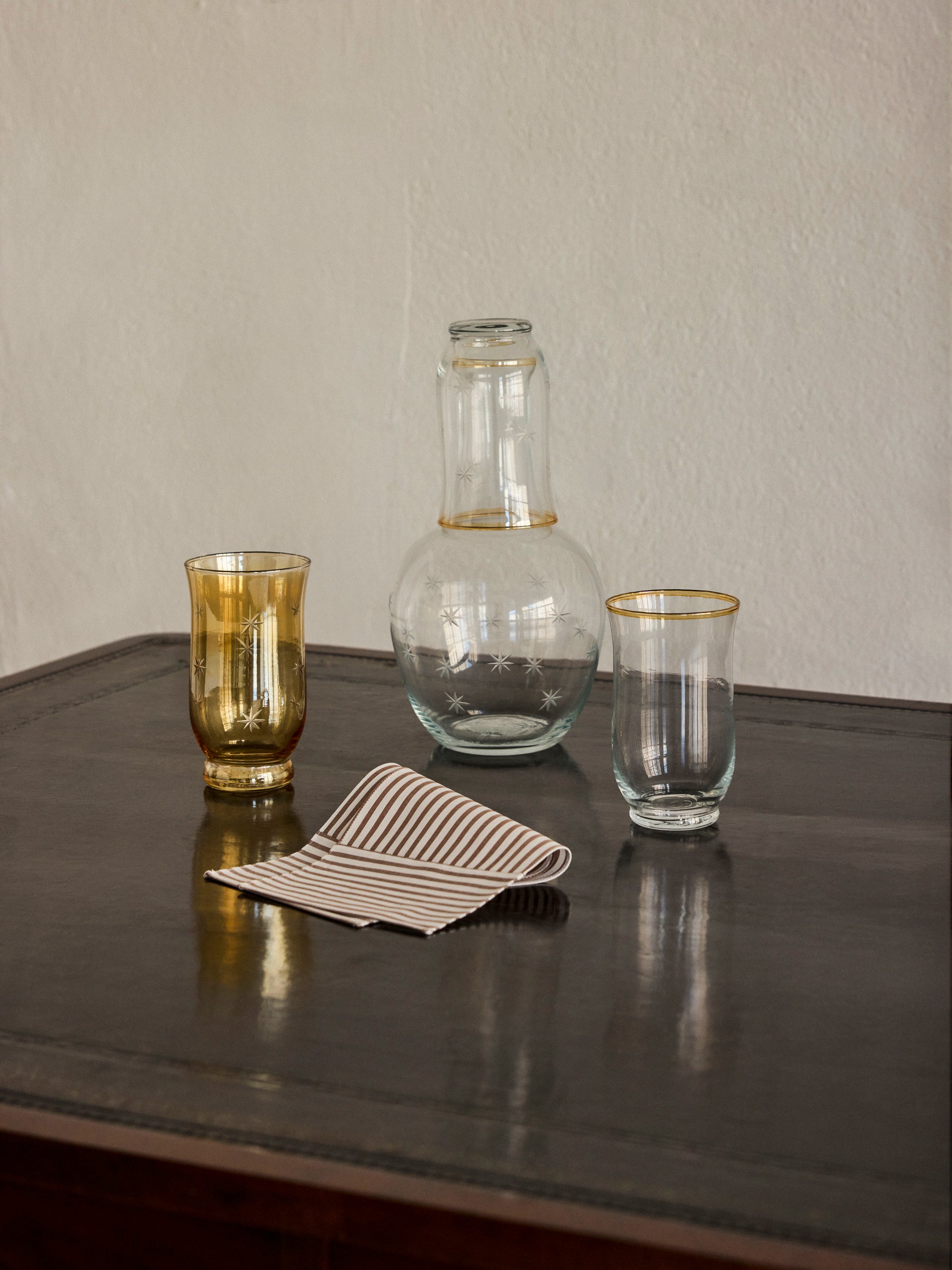 Cocktail Napkin Set in Cotton