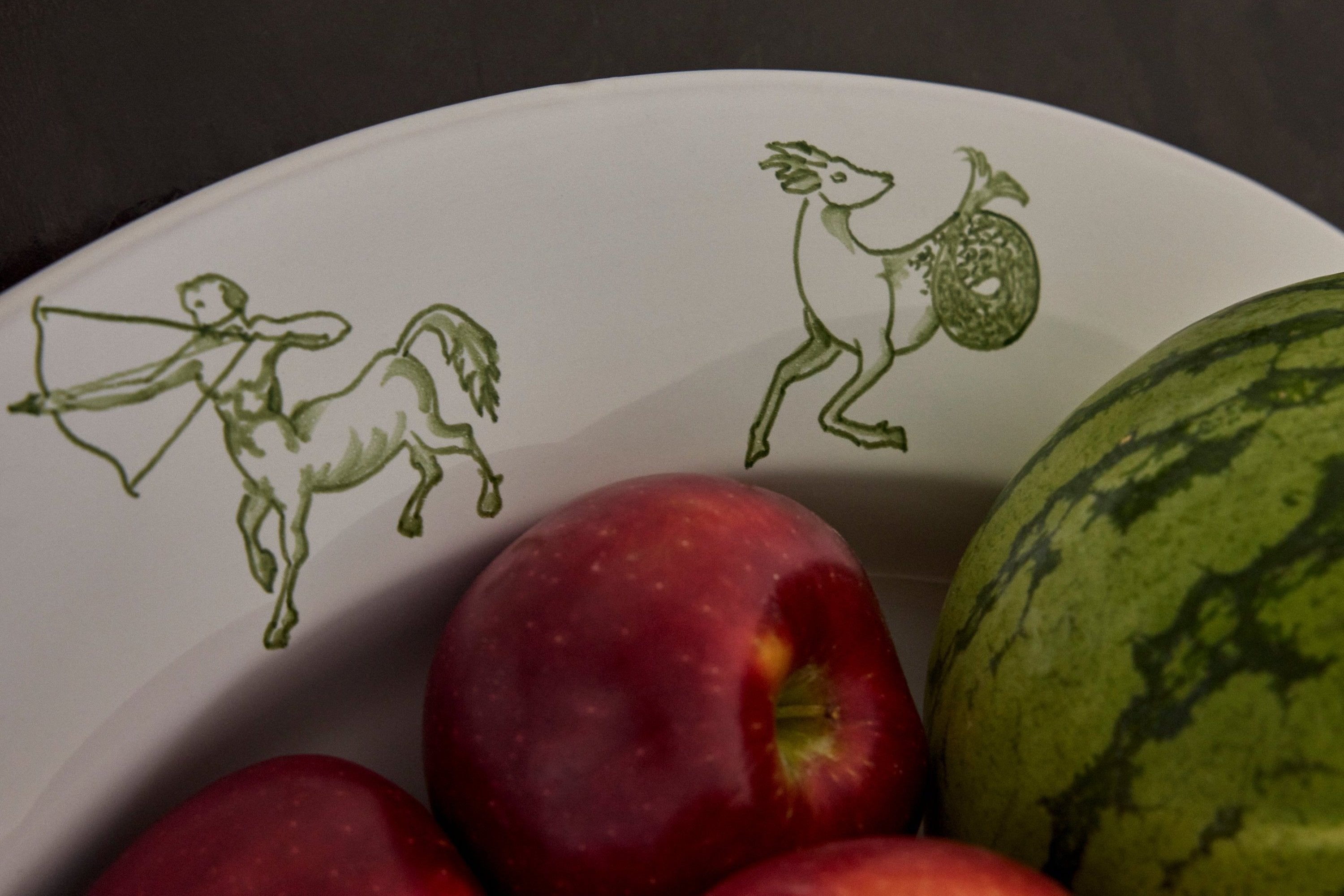 Zodiac Cornucopia Platter