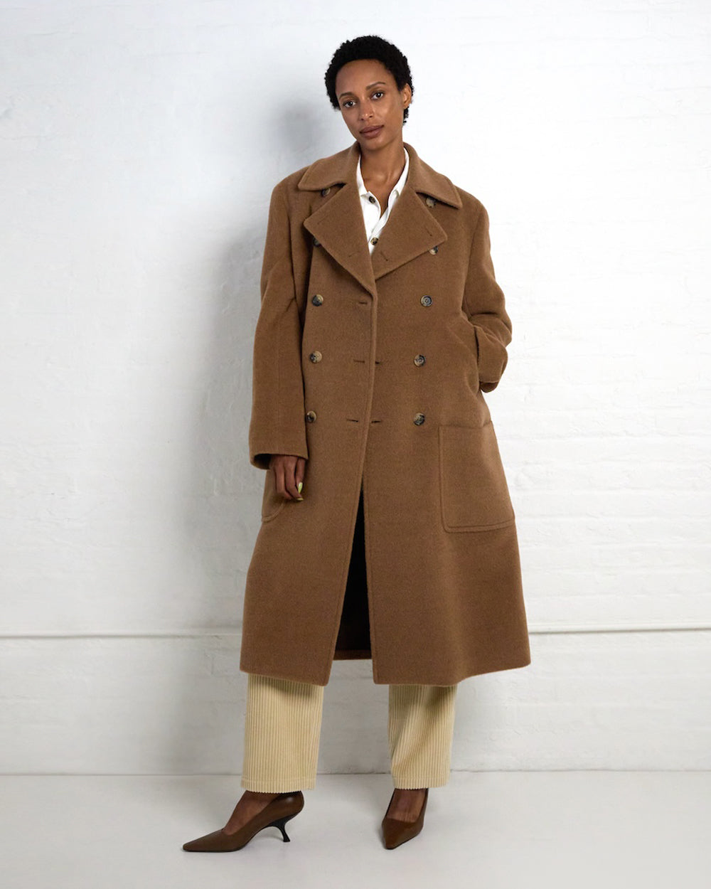 Albert Coat in Alpaca