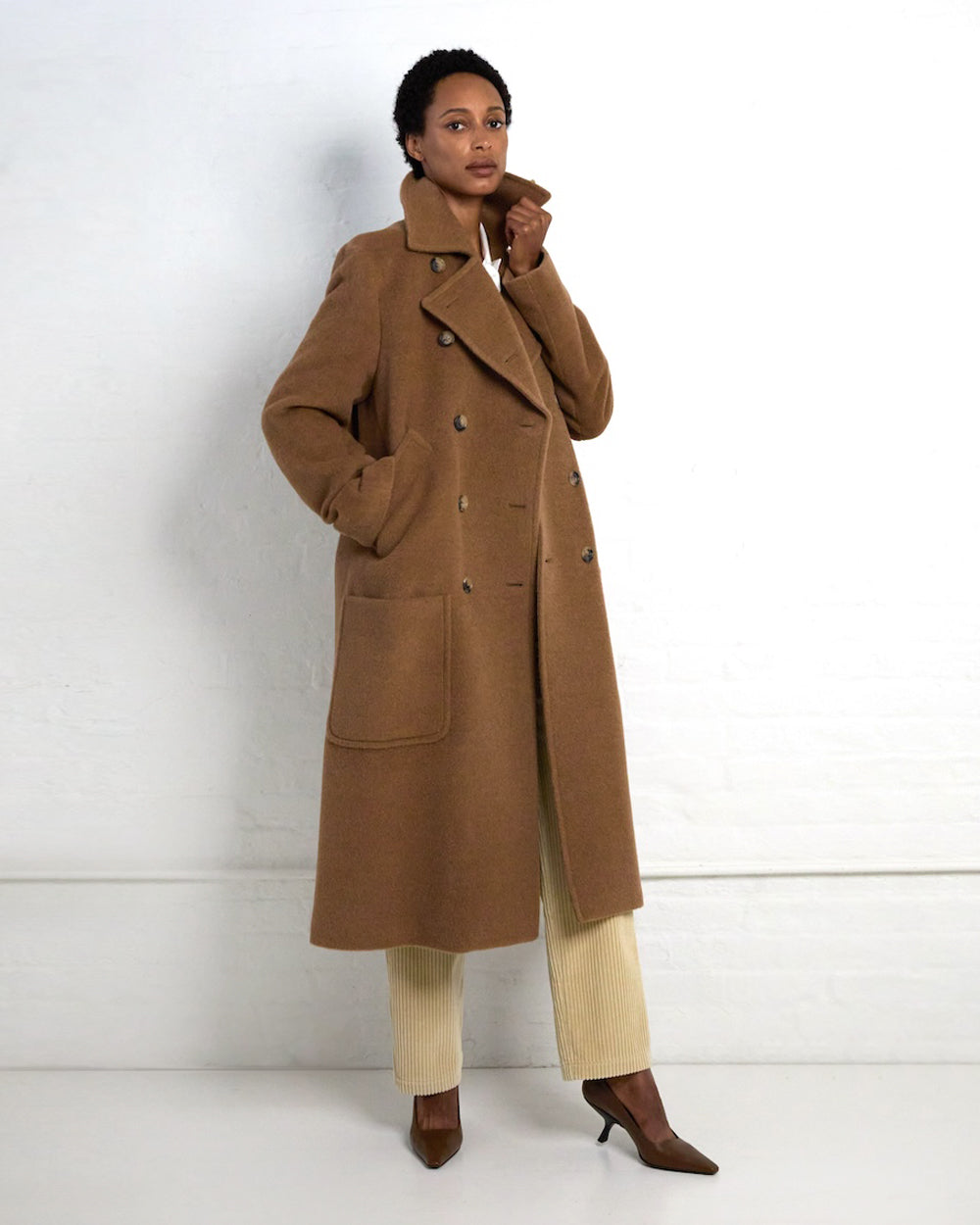 Albert Coat in Alpaca