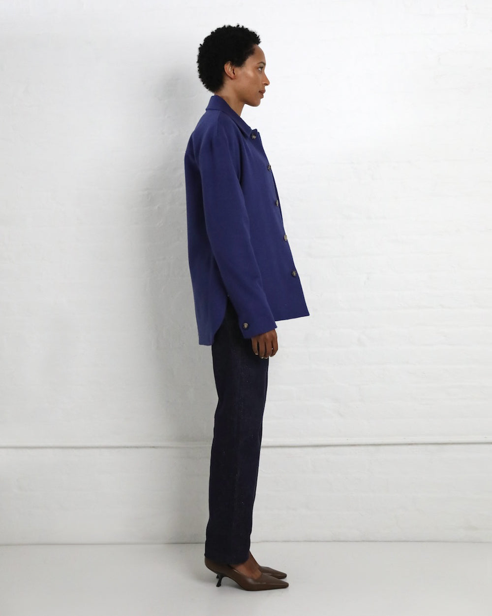 James Jacket in Cashmere and Virgin Wool