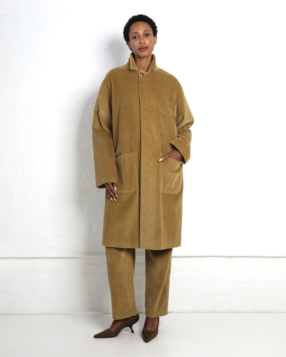 Studio Coat in Corduroy