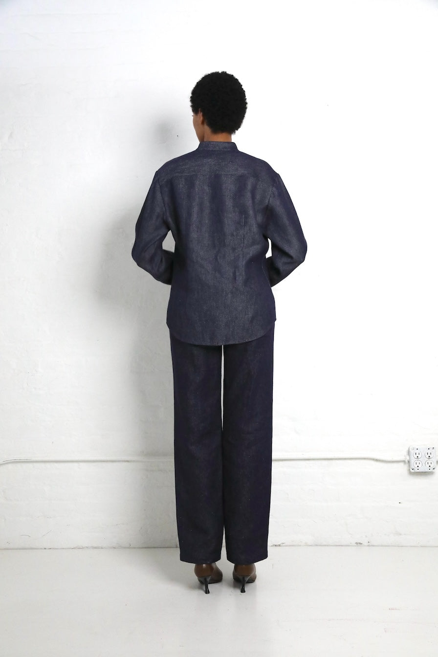 Will Shirt in Linen Denim