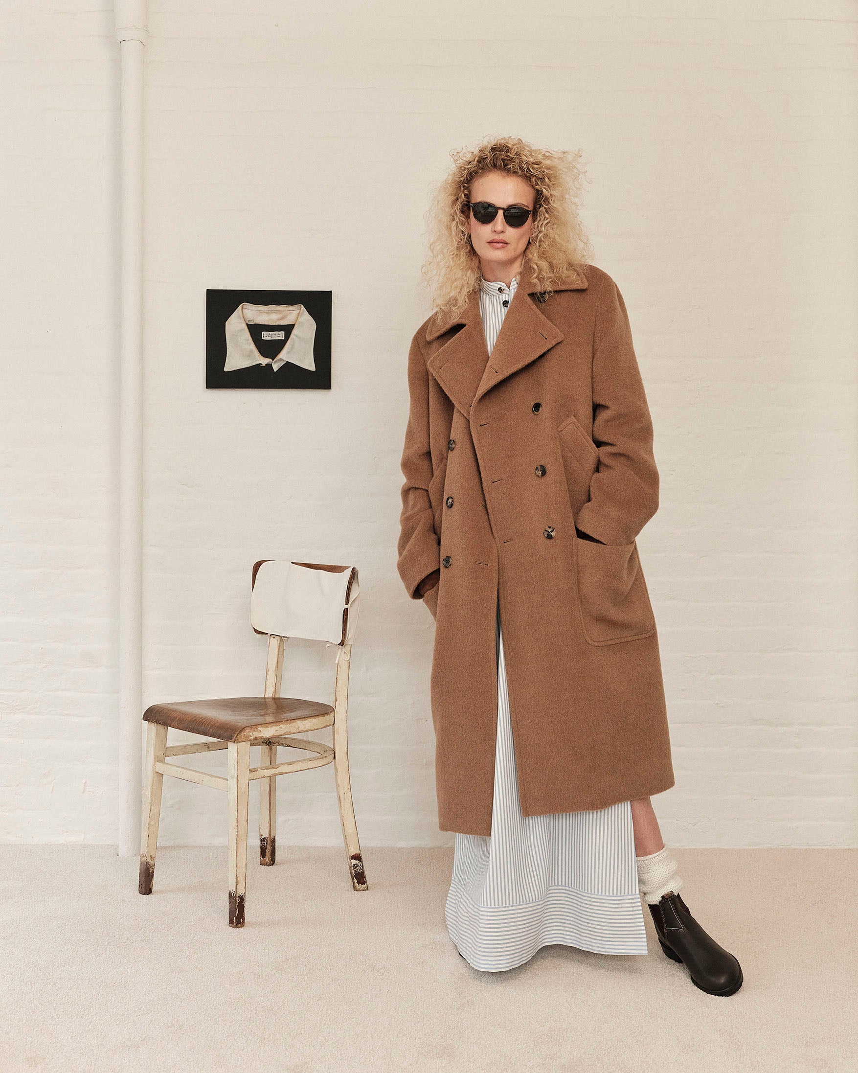 Albert Coat in Alpaca