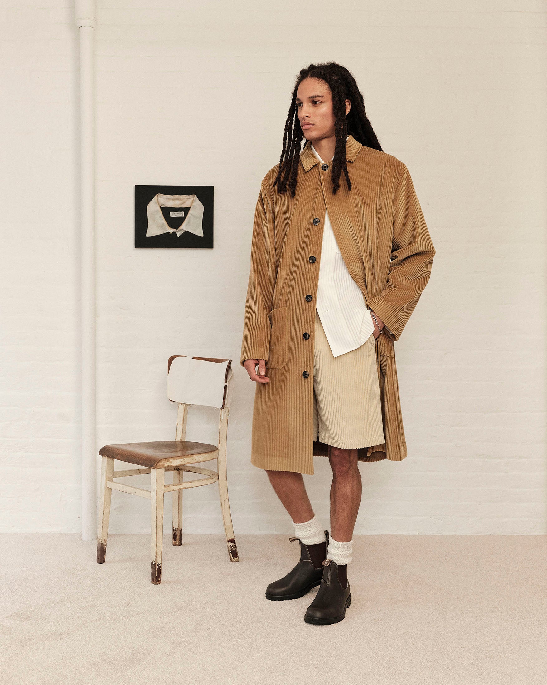 Studio Coat in Corduroy