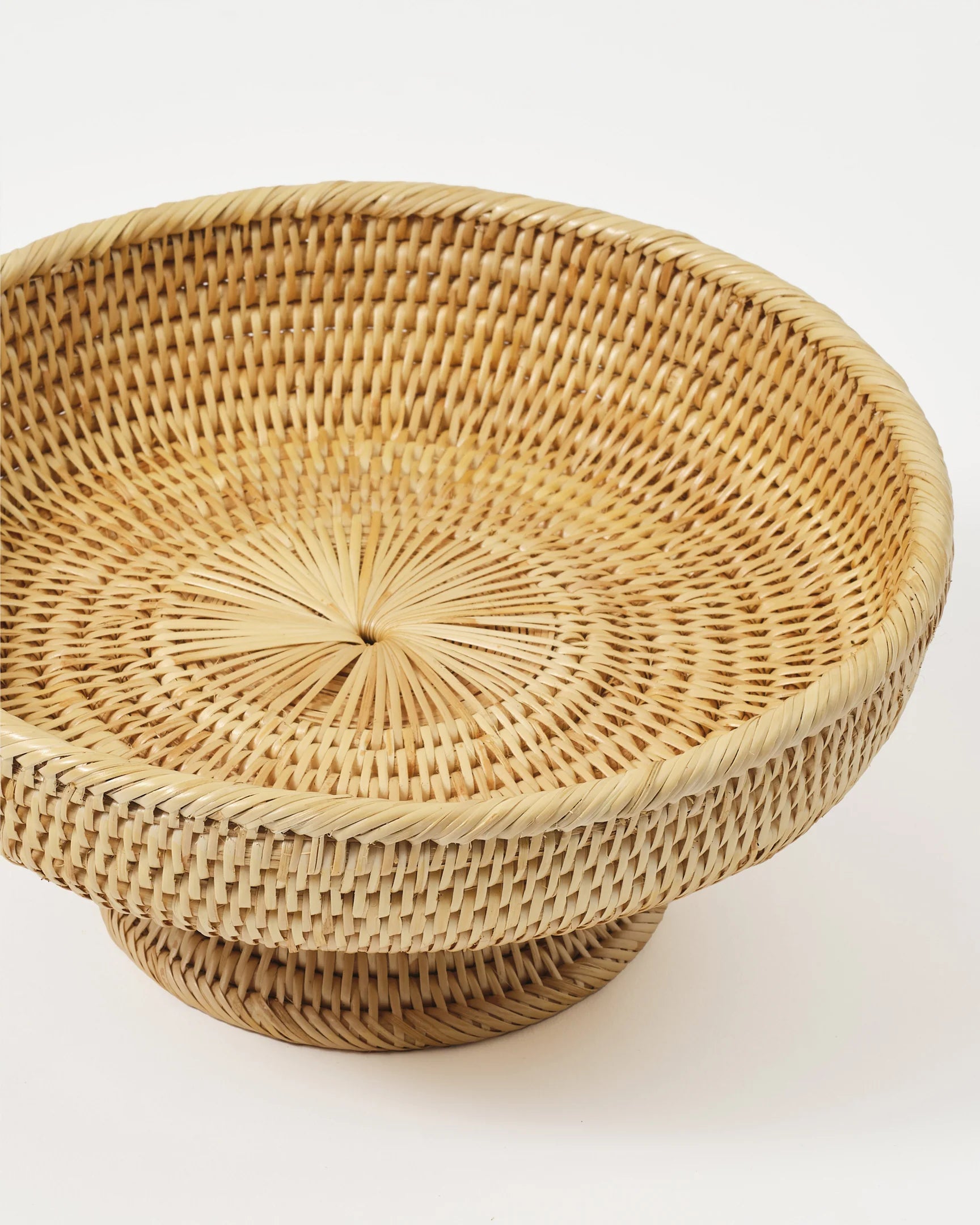 Woven Sabbia Fruit Stand, Small