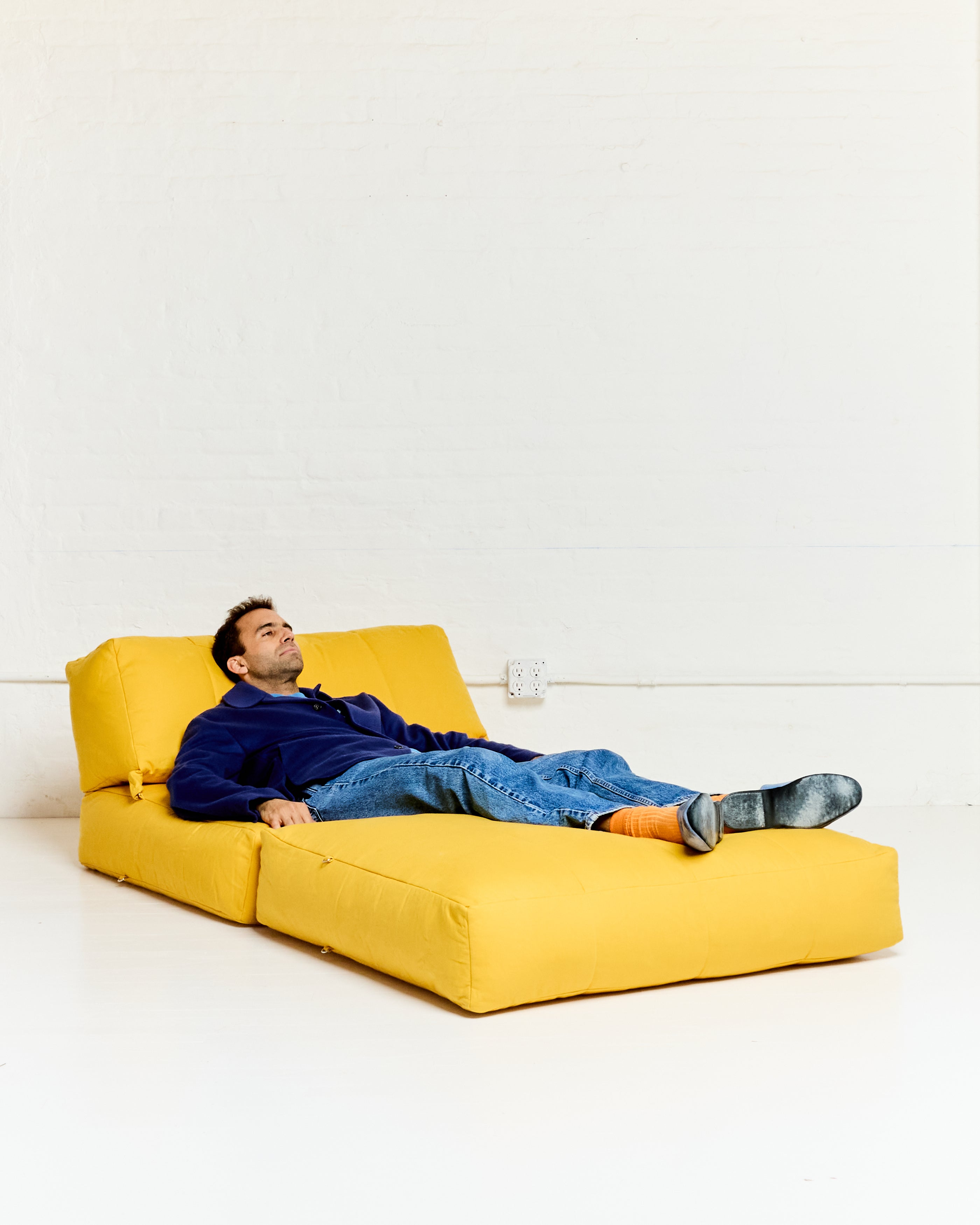 Duvet Armless Module Signature White