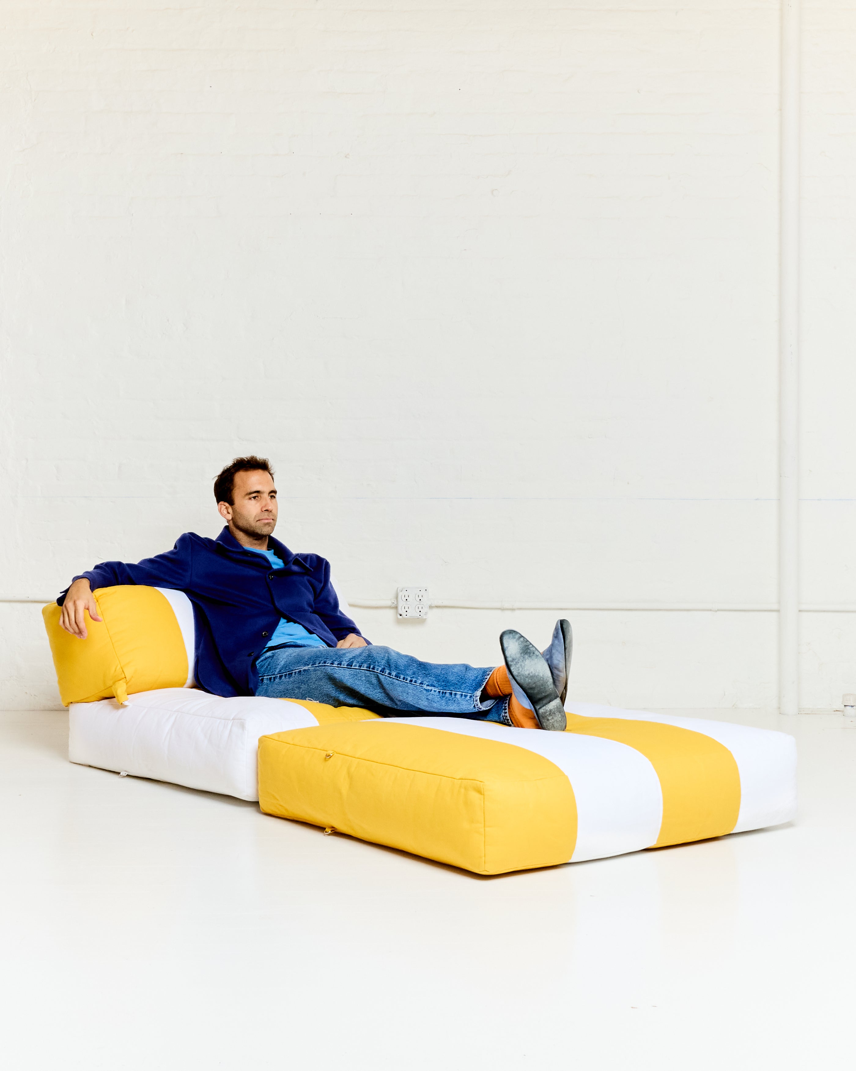 Duvet Armless Module Signature White