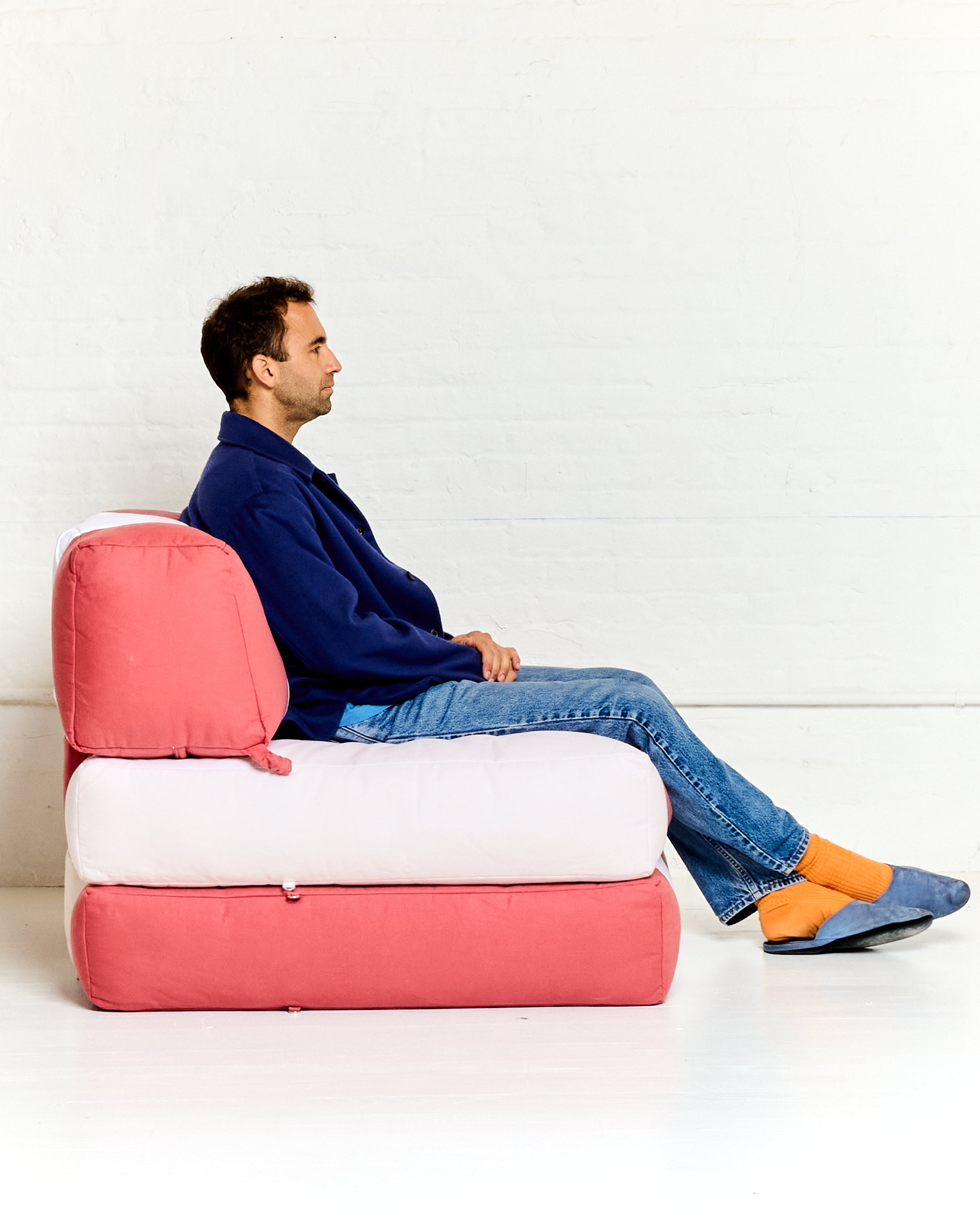Duvet Armless Module Signature White