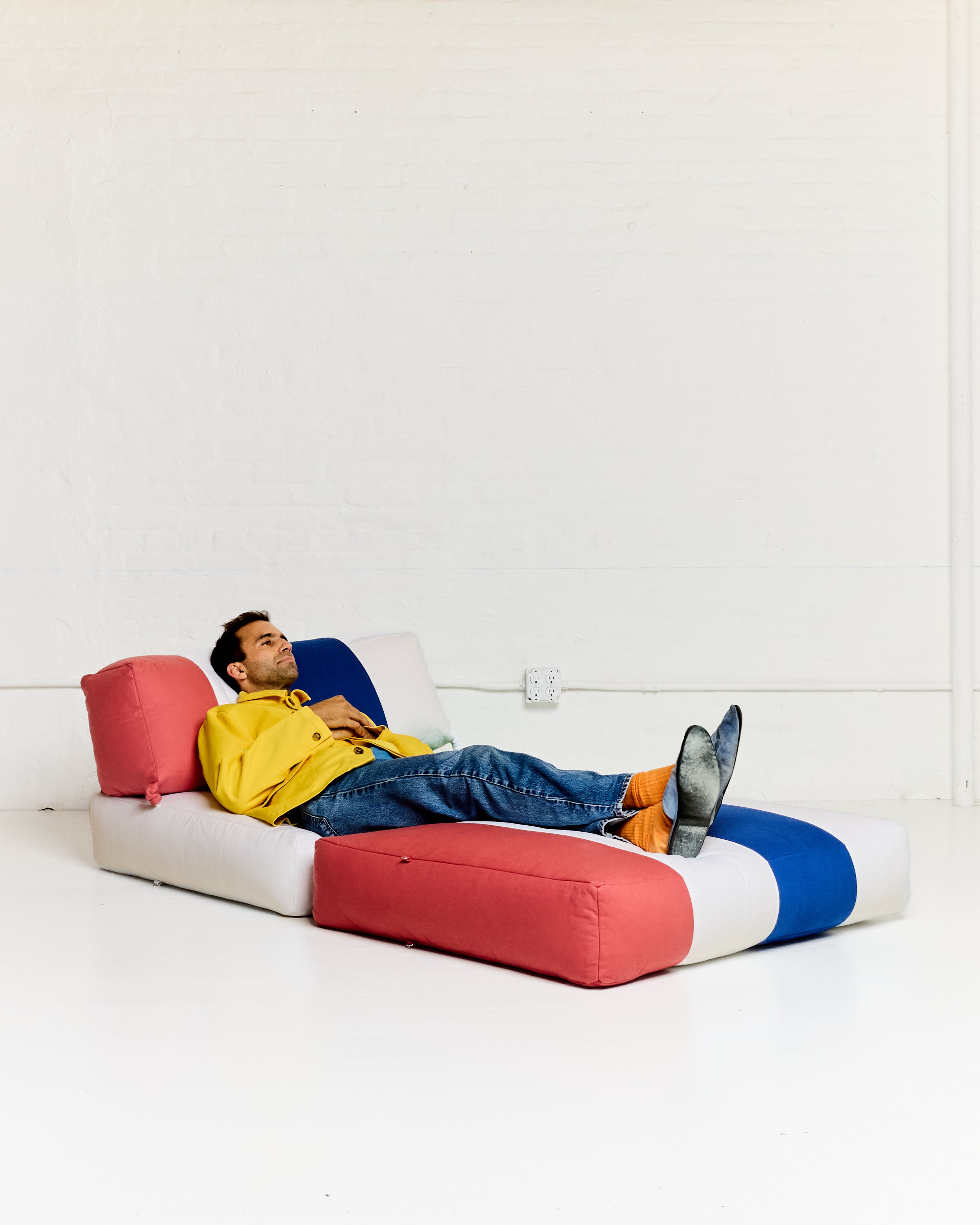 Duvet Armless Module Signature White