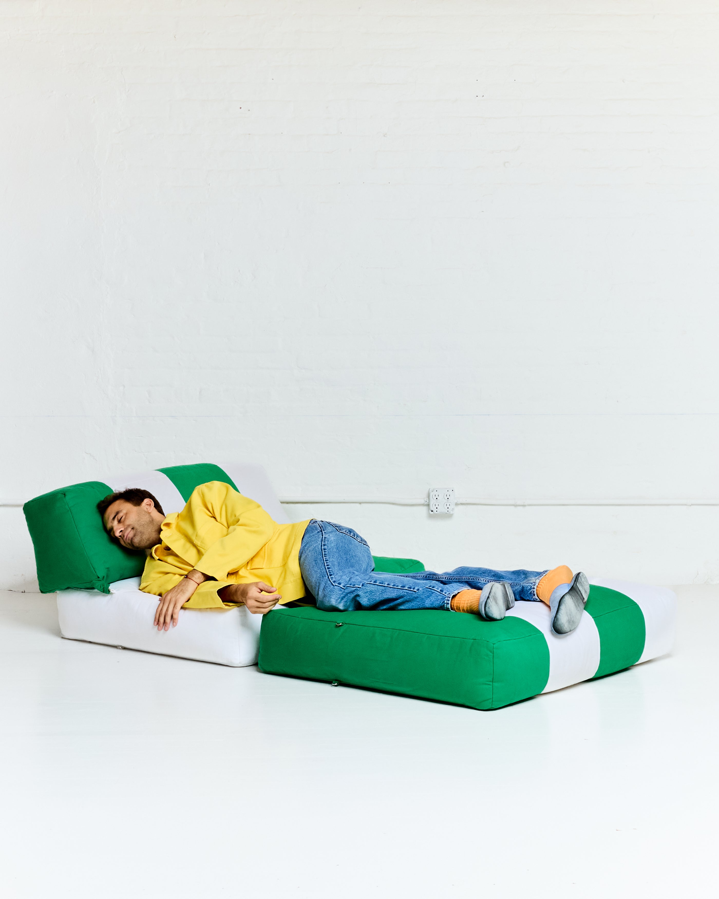 Duvet Armless Module Signature White
