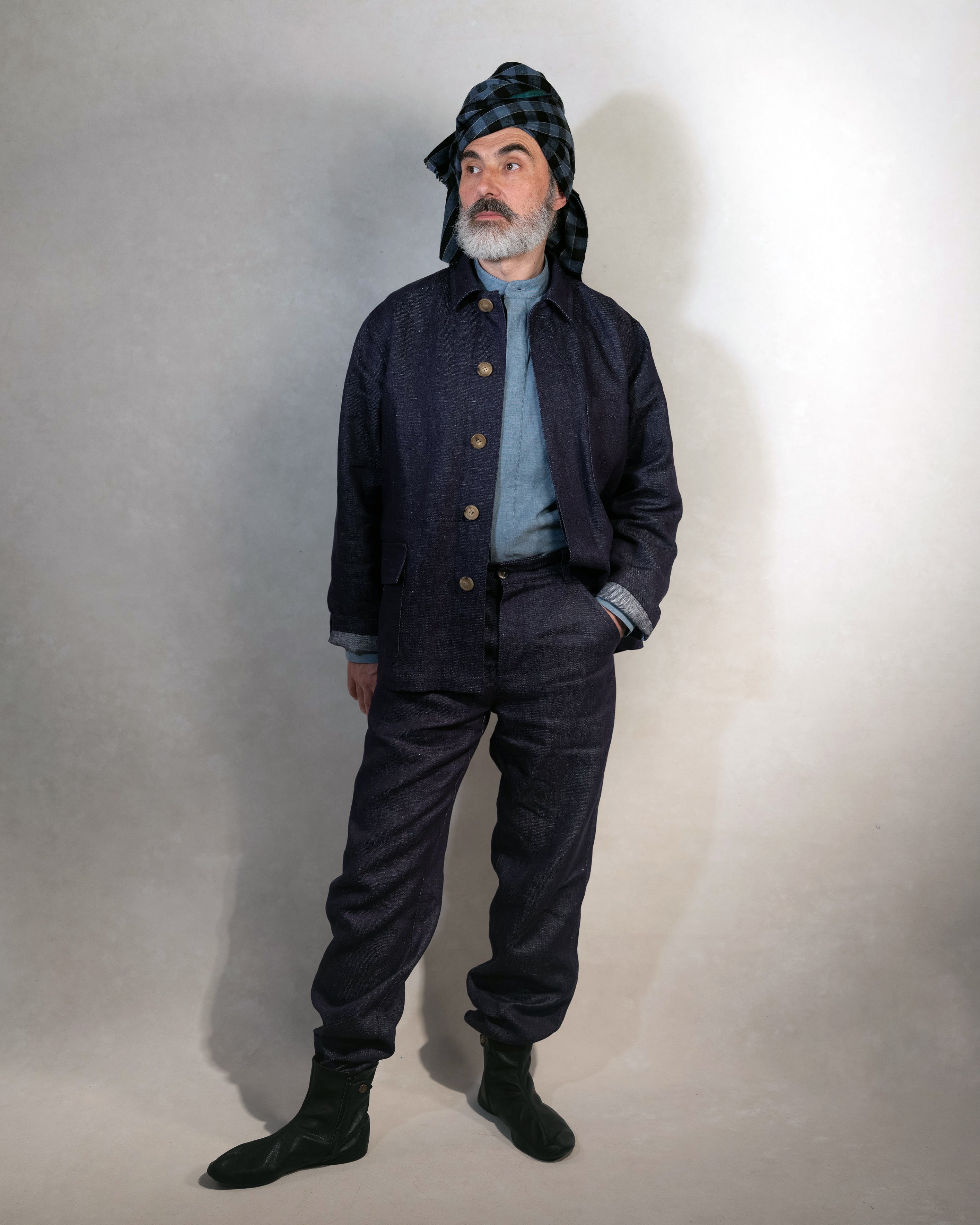 Will Pant in Linen Denim