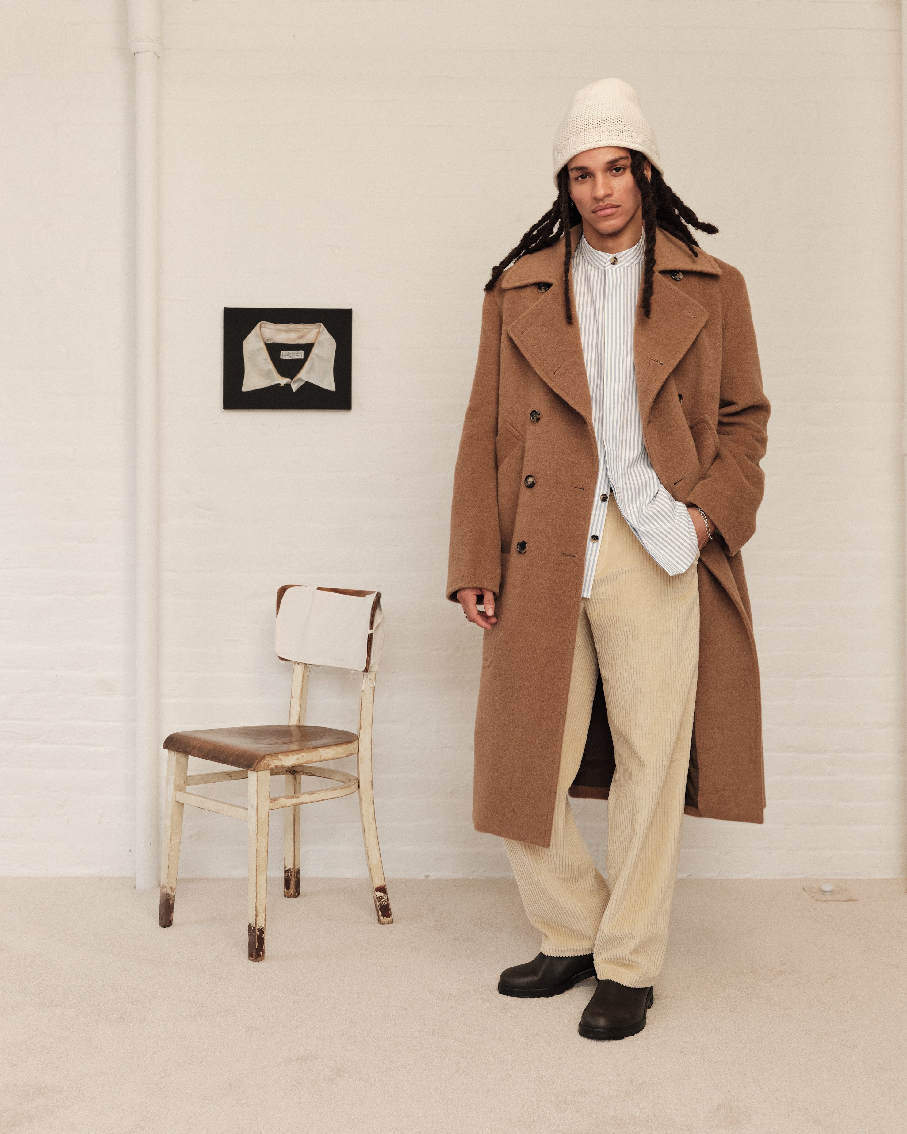 Albert Coat in Alpaca