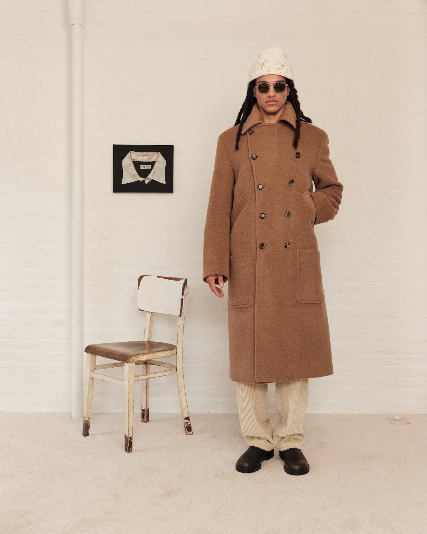 Albert Coat in Alpaca