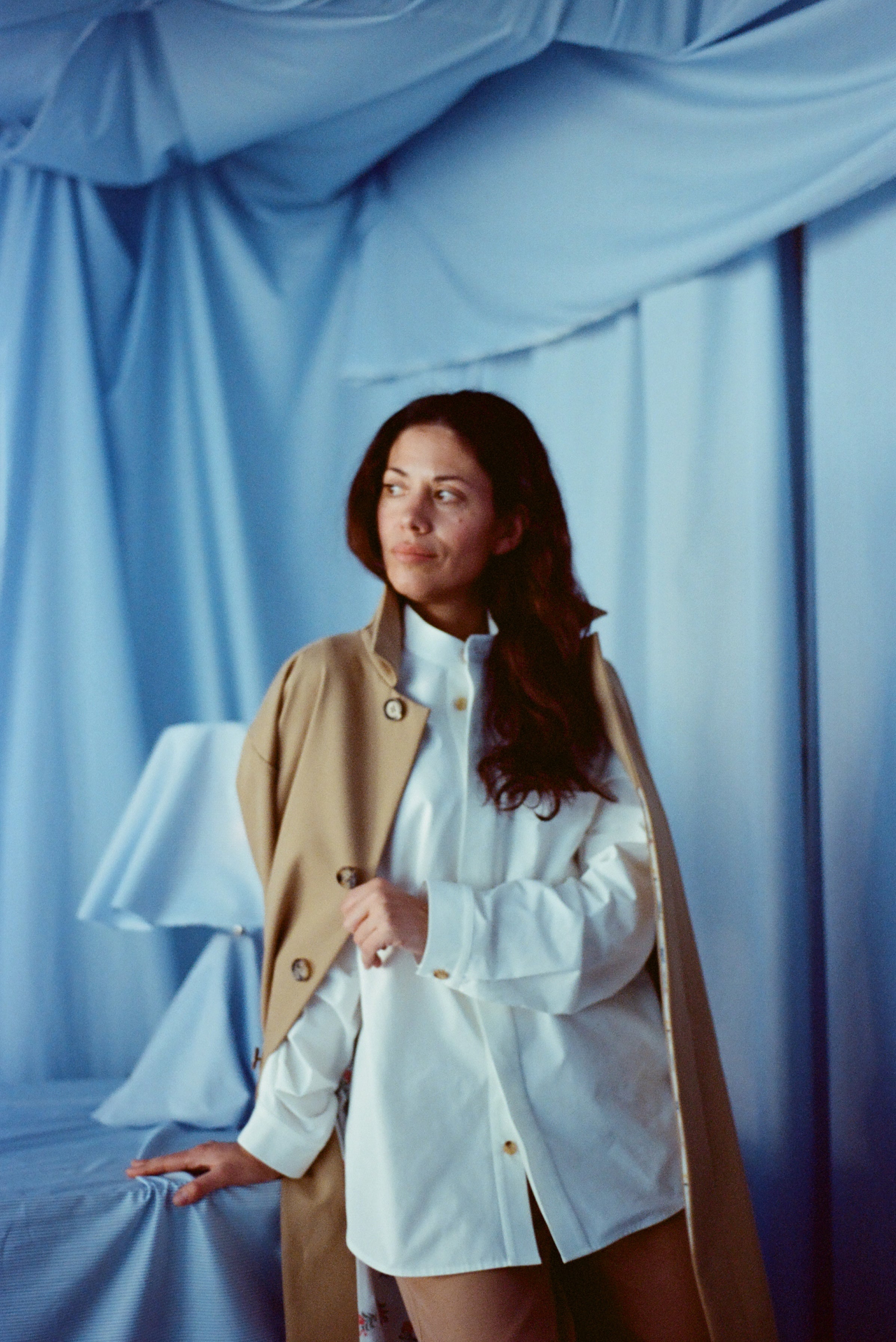 Studio Coat in Organic Cotton