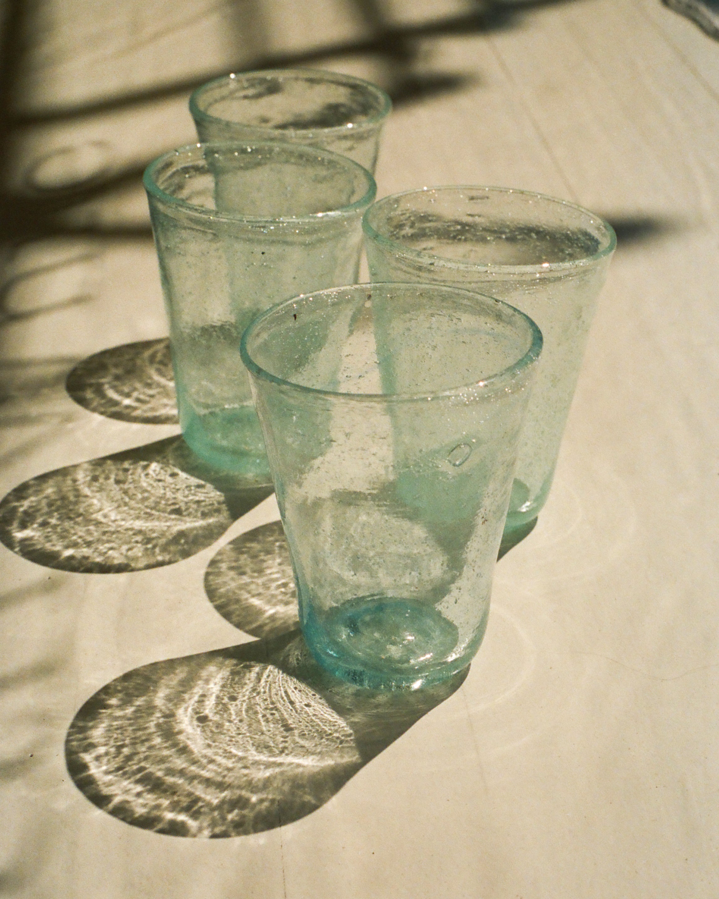 Egyptian Recycled Everyday Glass in Clear