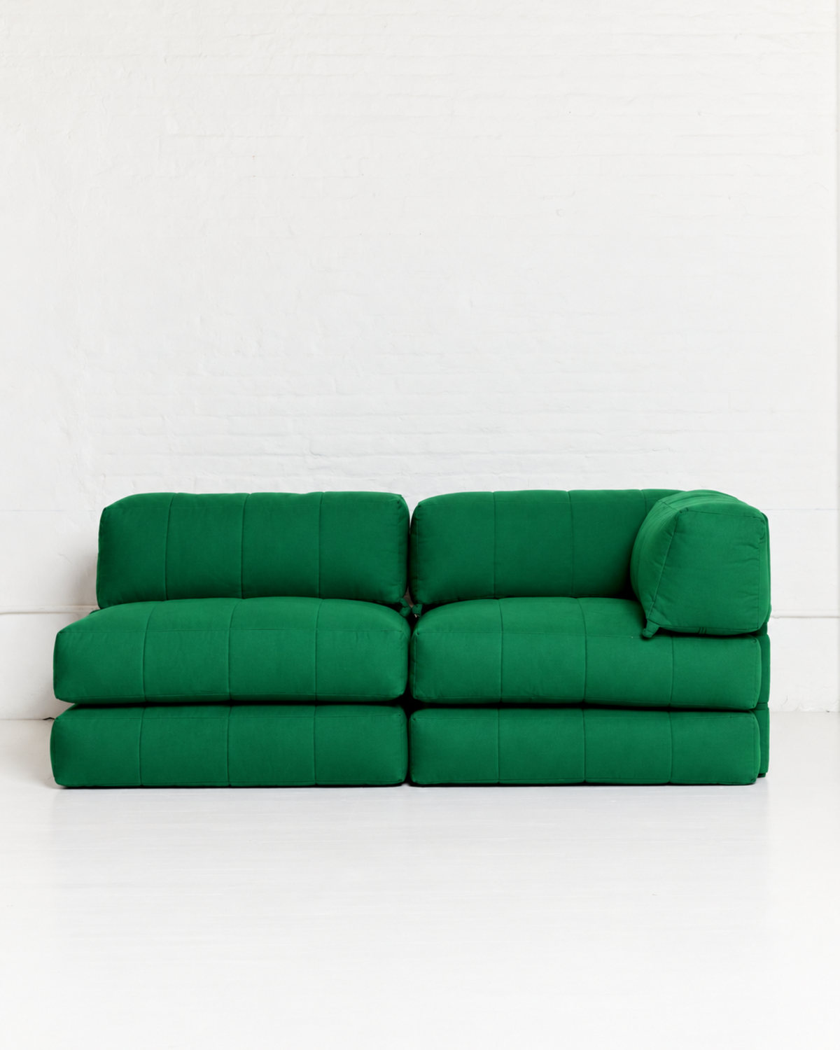 Duvet Corner Sofa Kelly Green