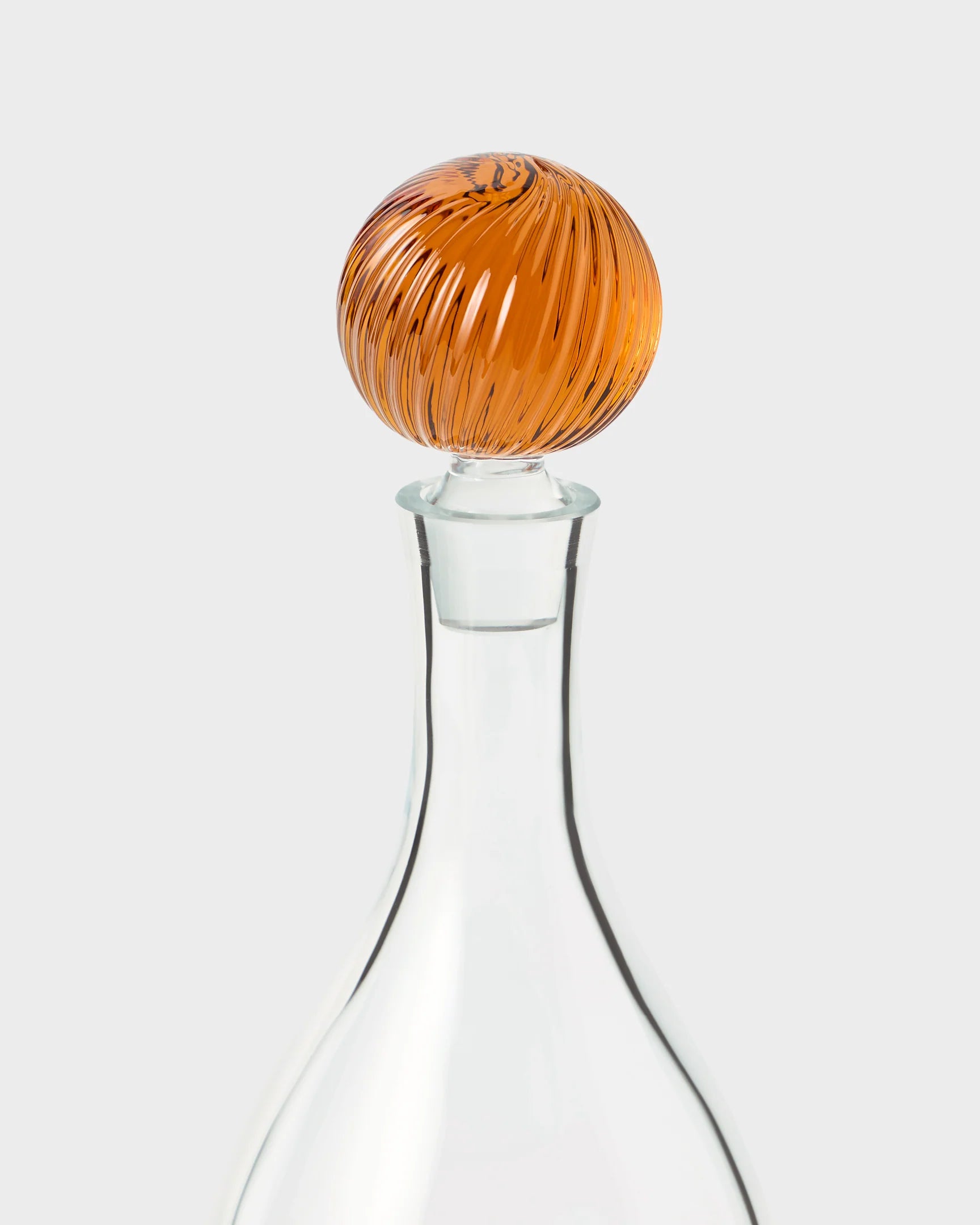 Demetra Glass Bottle Ochre, Large