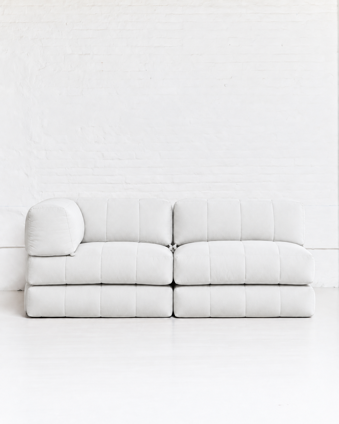 Duvet Corner Sofa Signature White