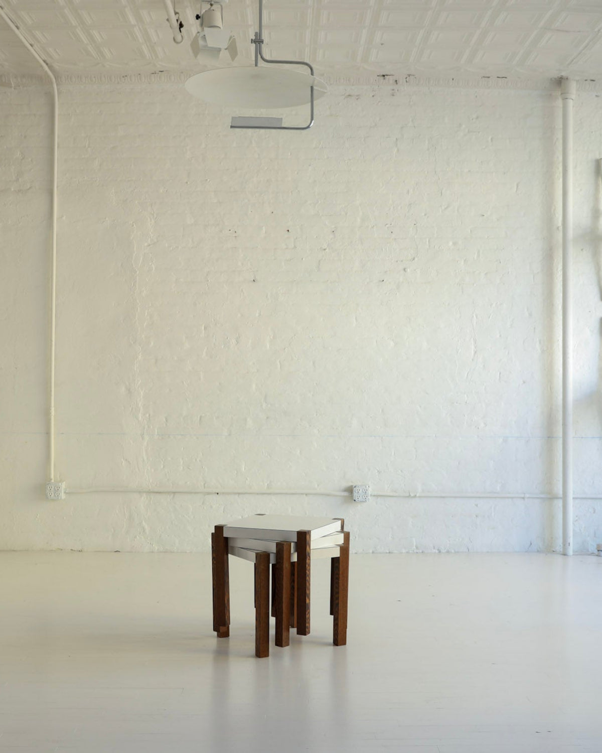 Mid-Century Stacking Stools