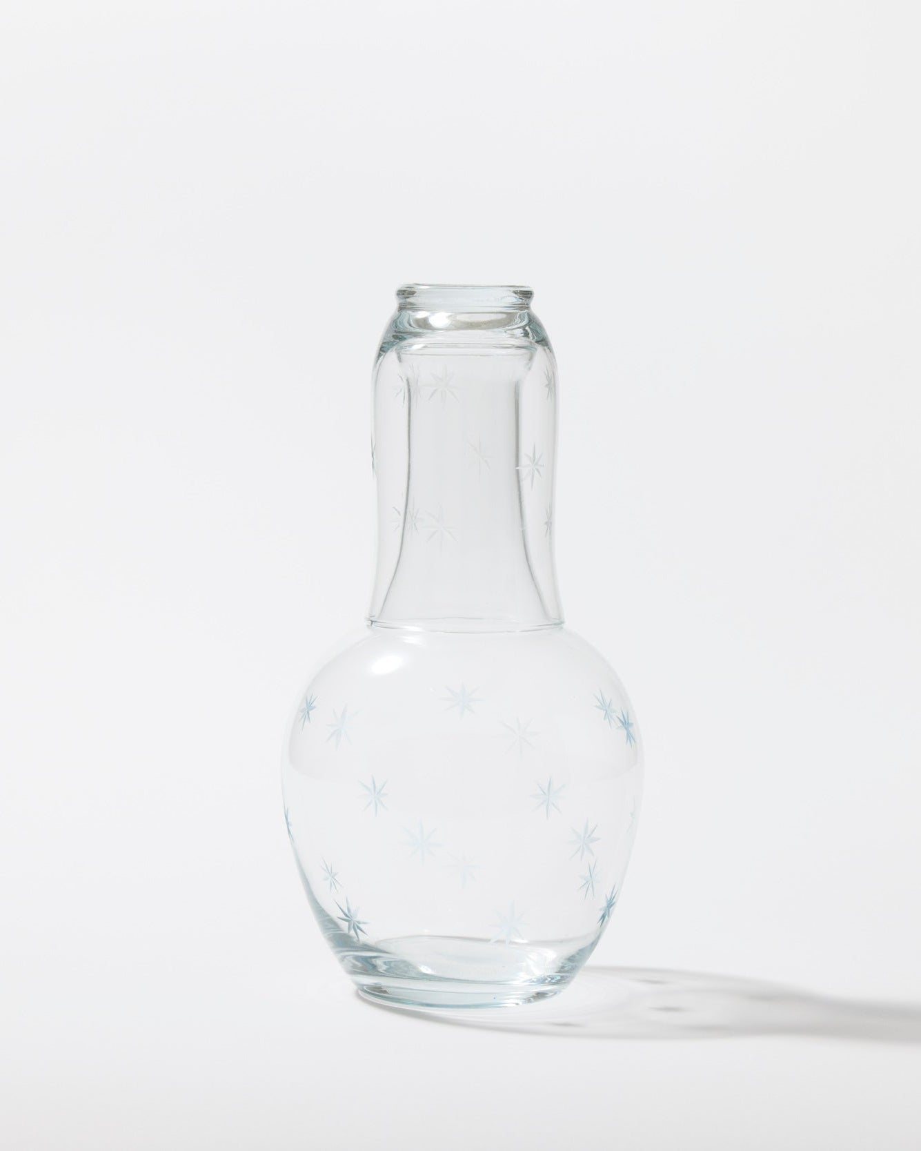 Starry Nights Carafe + Glass in Clear