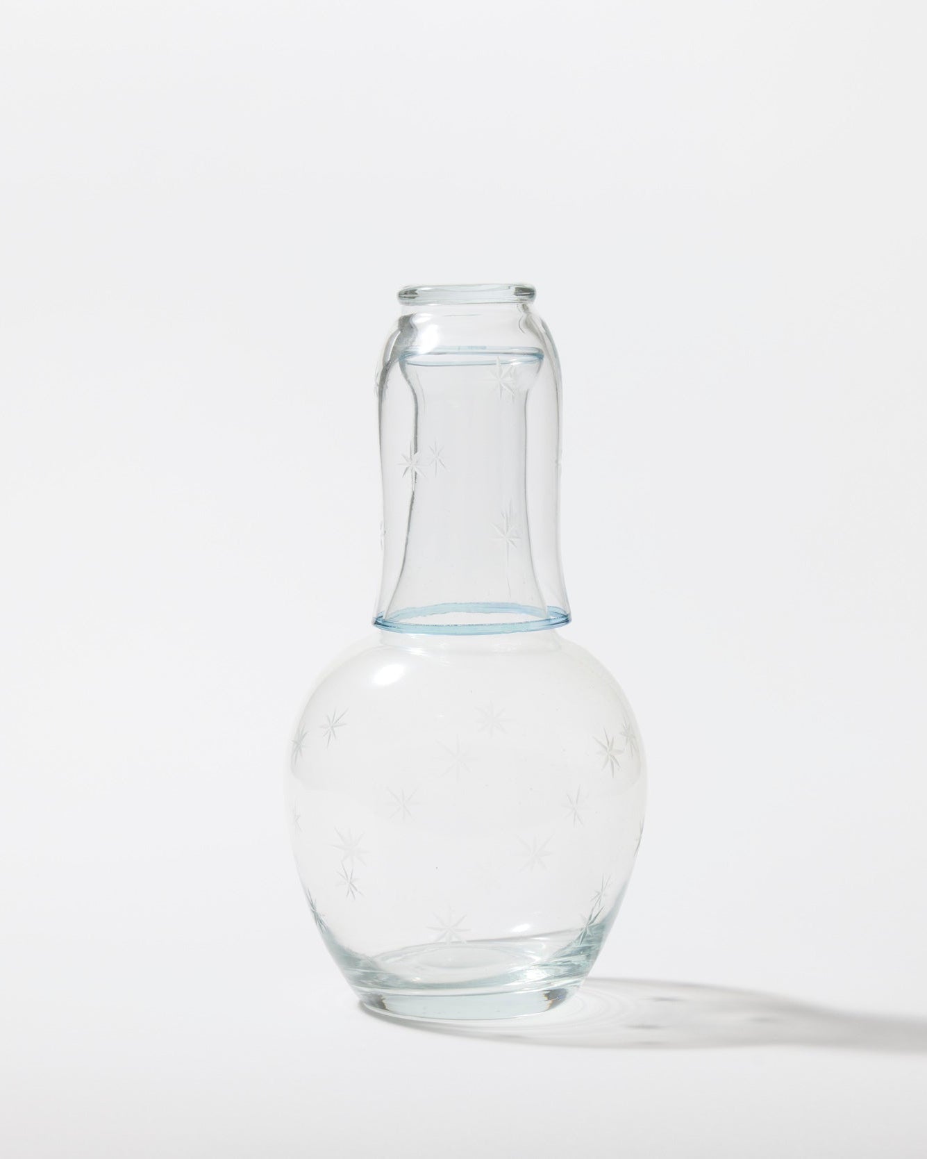Starry Nights Carafe + Glass in Indigo