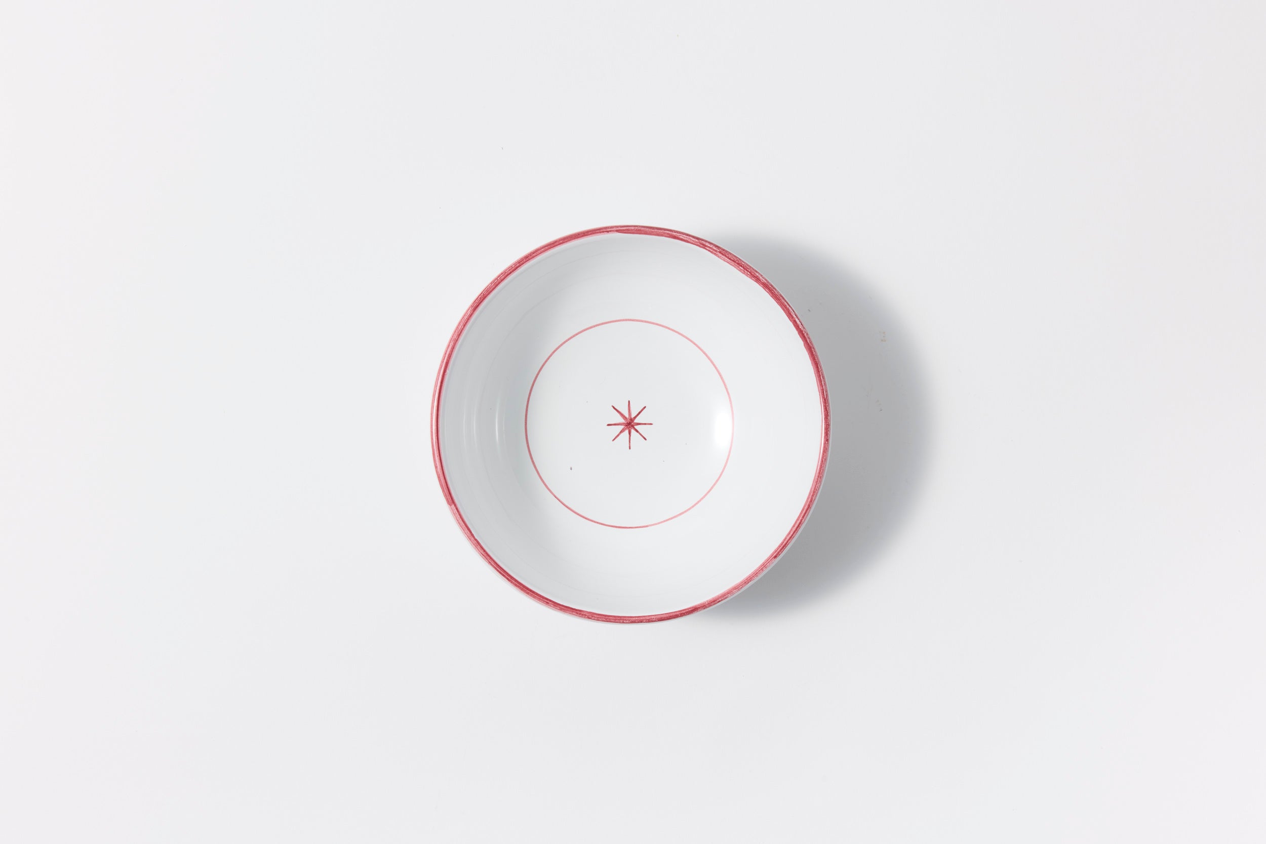 Starry Cereal Bowl Set in Red