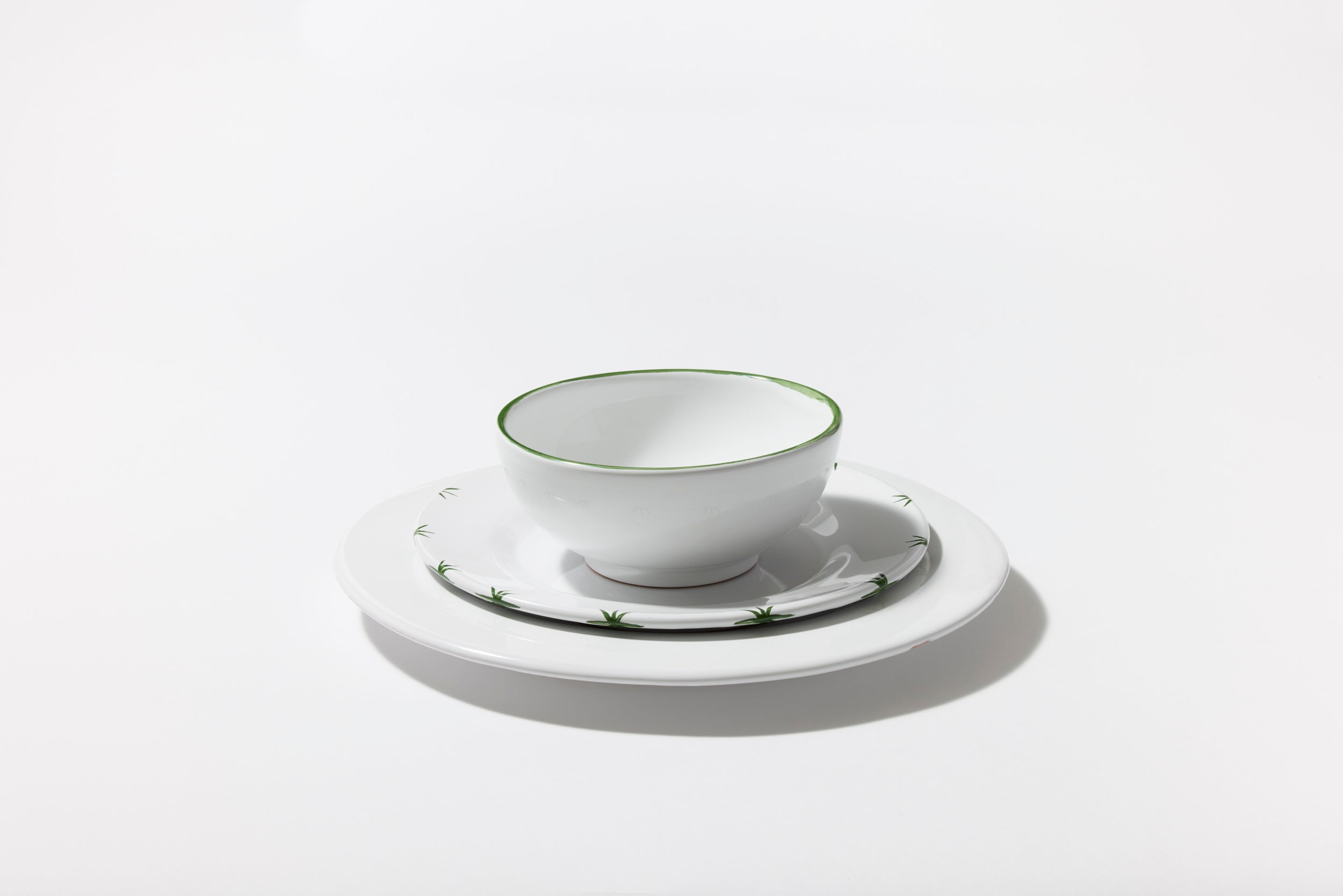 Starry Cereal Bowl Set in Green