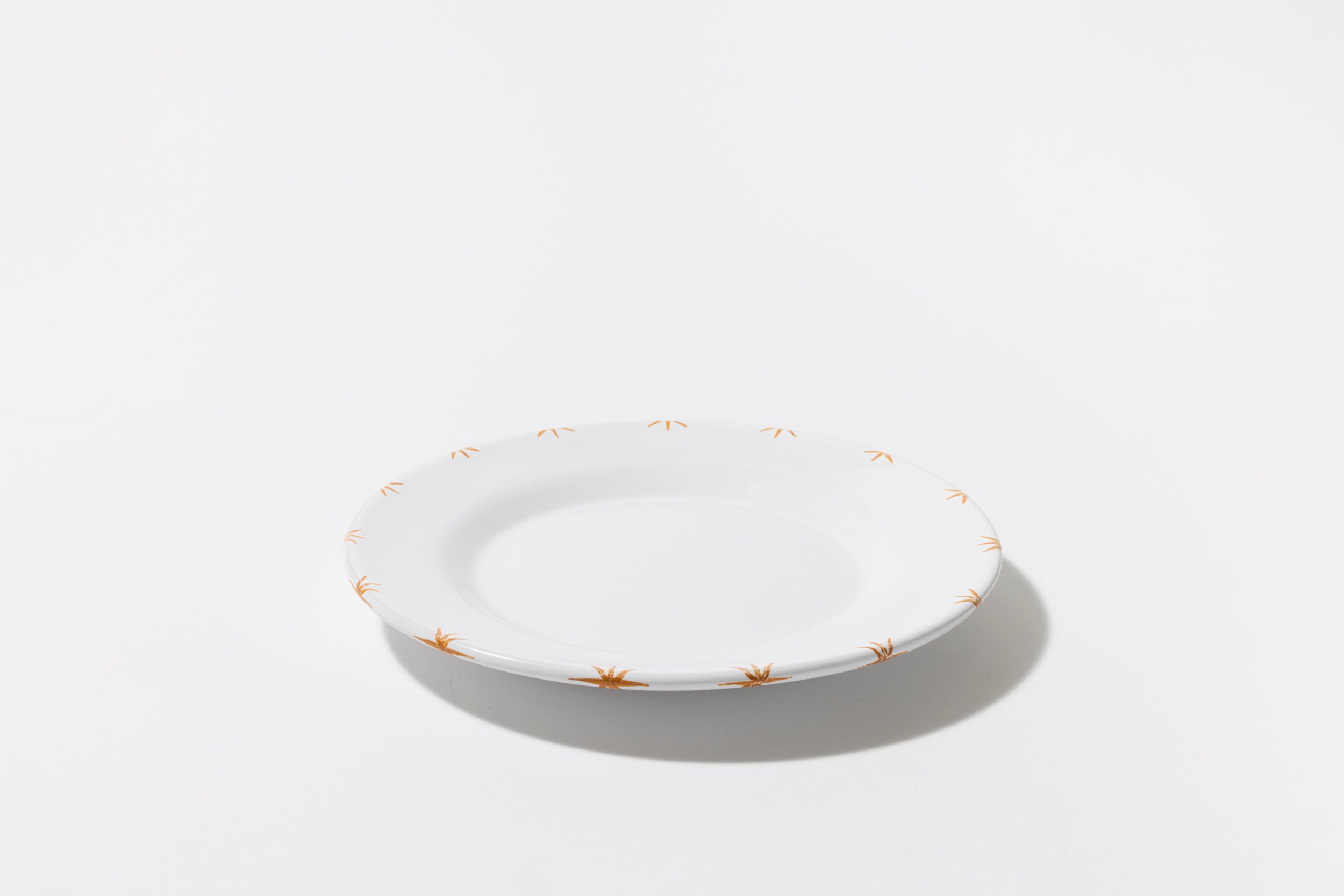 Starry Luncheon Plate Set in Yellow