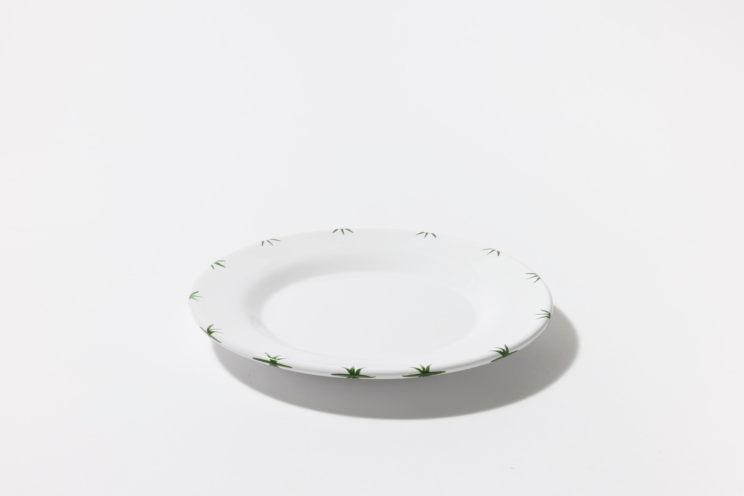 Starry Luncheon Plate Set in Green