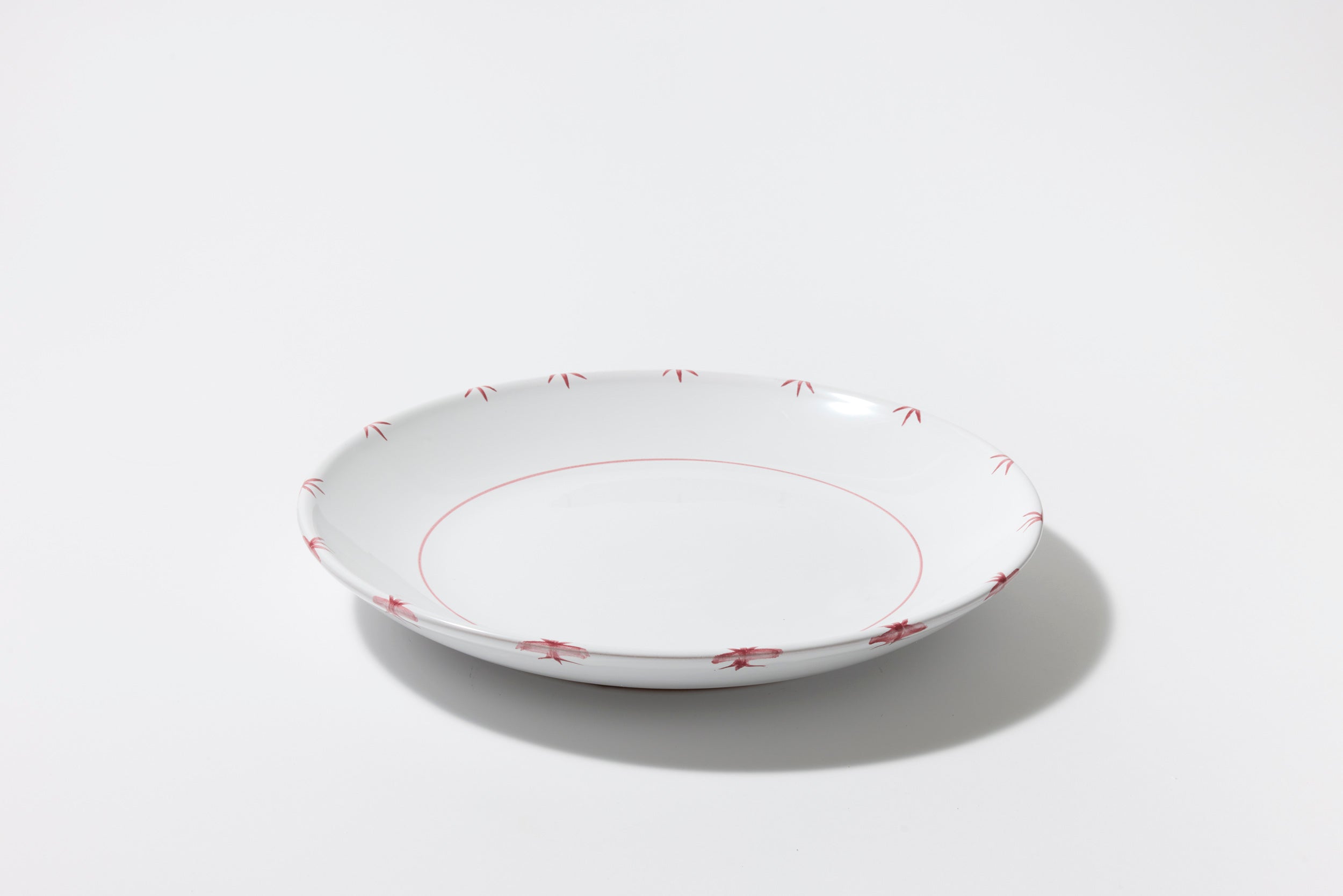 Starry Studio Serving Platter in Red