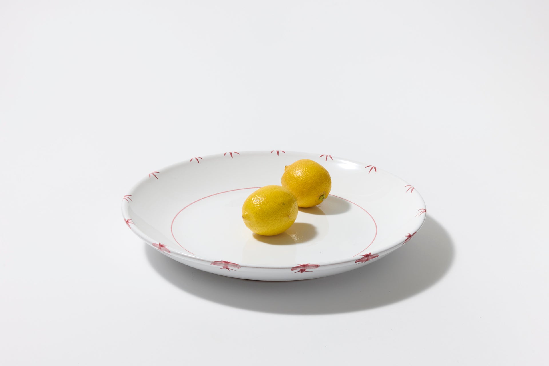 Starry Studio Serving Platter in Red