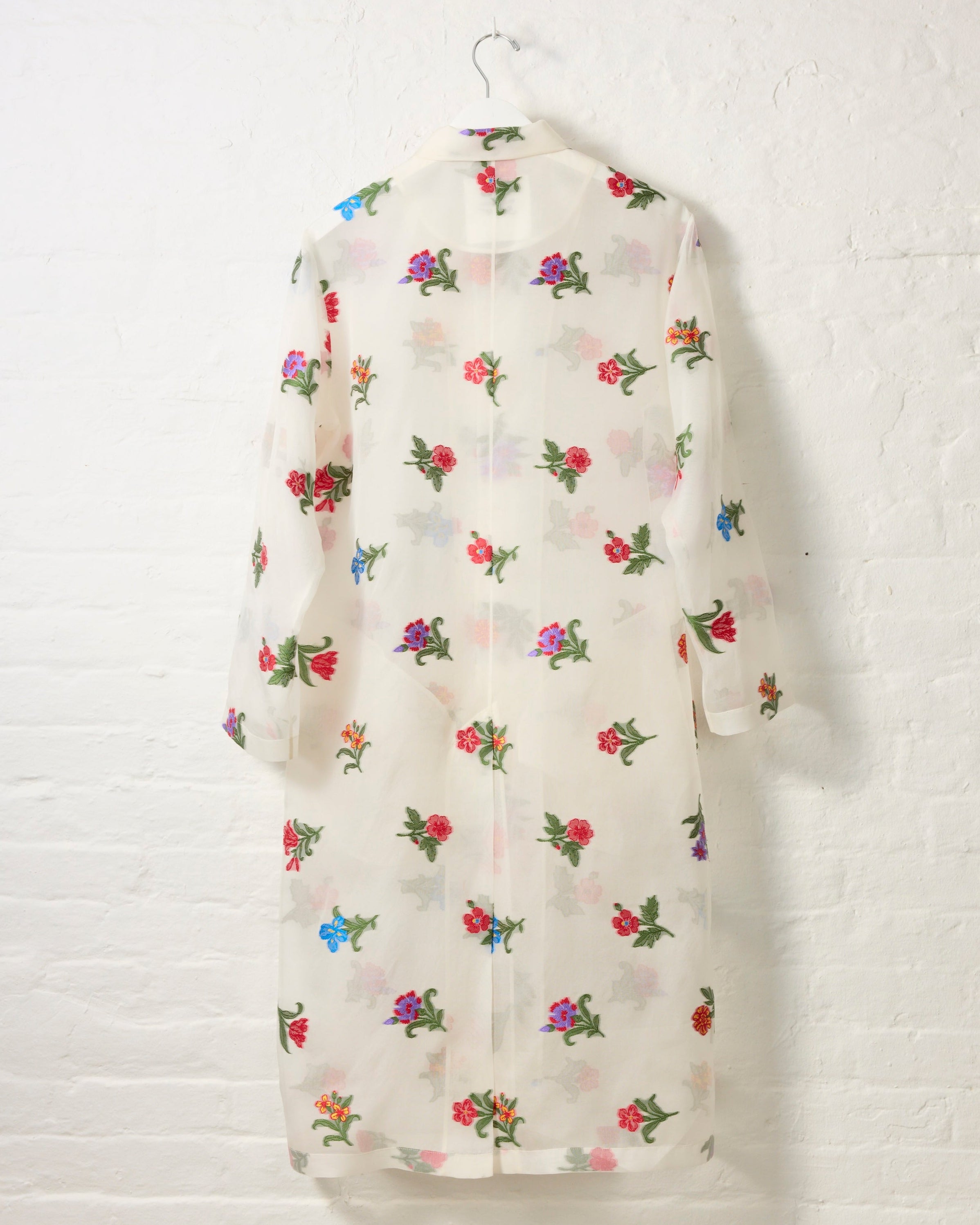 Alison Coat in Organza Fil Coupé