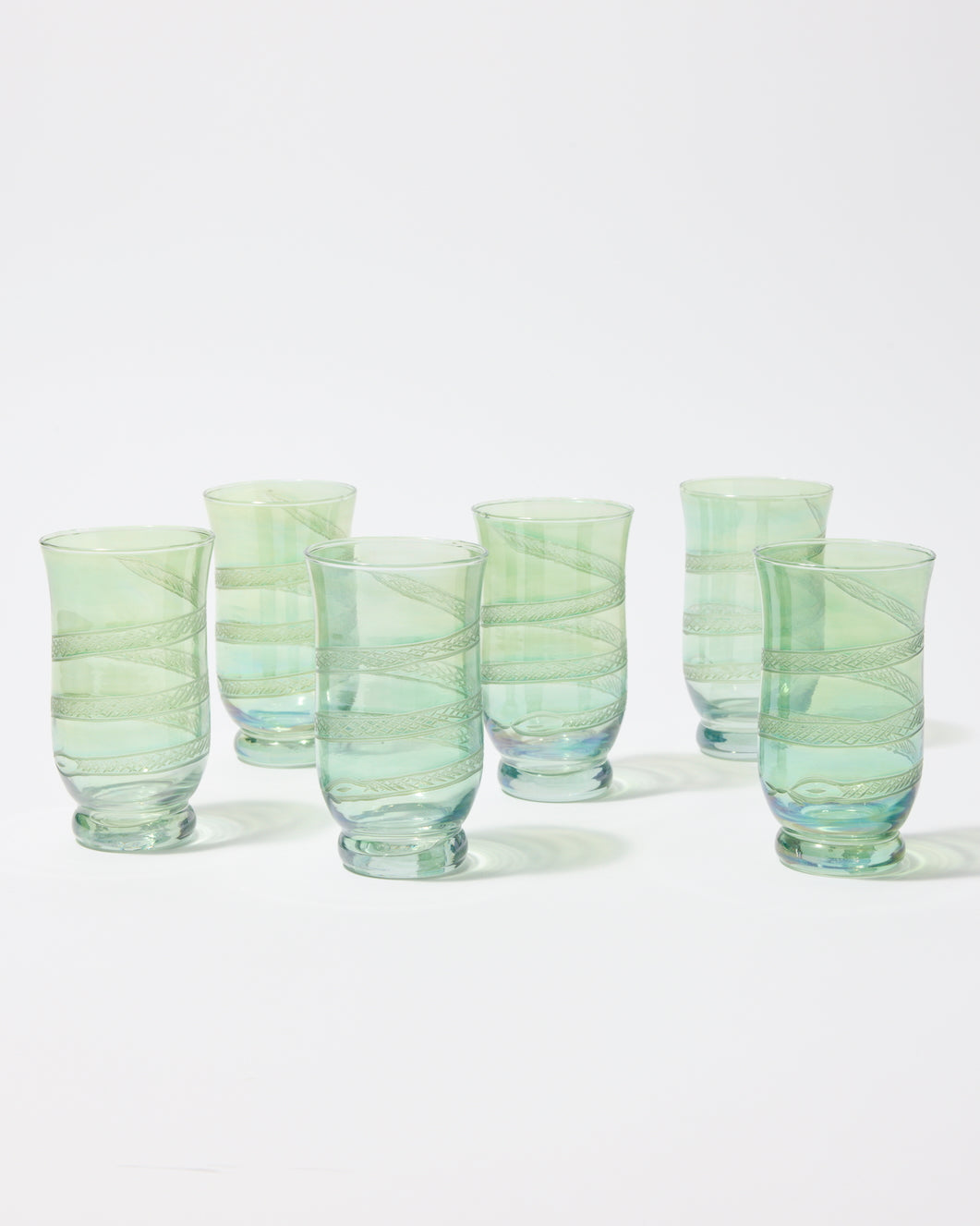 Limited Edition Triple Garden Snake Wine Glass Set