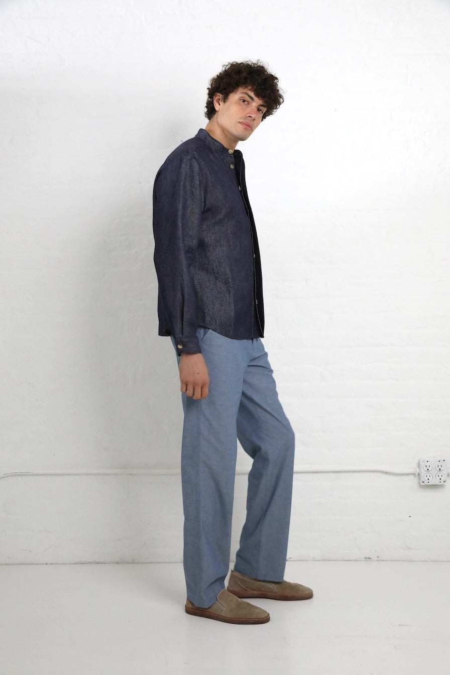 Will Shirt in Linen Denim
